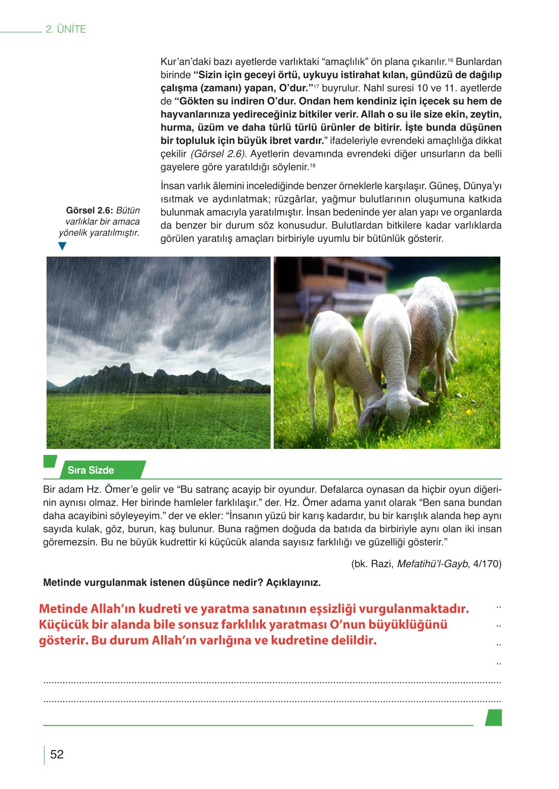 10. Sınıf Meb Yayınları Din Kültürü Ve Ahlak Bilgisi Ders Kitabı Sayfa 52 Cevapları 10. Sınıf Meb Yayınları Din Kültürü Ve Ahlak Bilgisi Ders Kitabı Sayfa 52 Cevapları