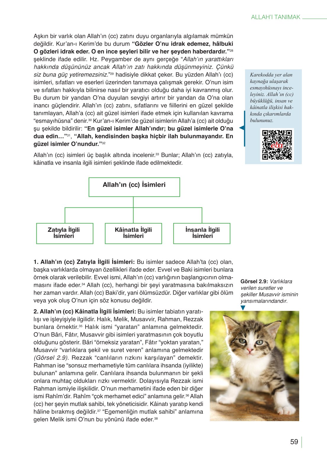 10. Sınıf Meb Yayınları Din Kültürü Ve Ahlak Bilgisi Ders Kitabı Sayfa 59 Cevapları 10. Sınıf Meb Yayınları Din Kültürü Ve Ahlak Bilgisi Ders Kitabı Sayfa 59 Cevapları