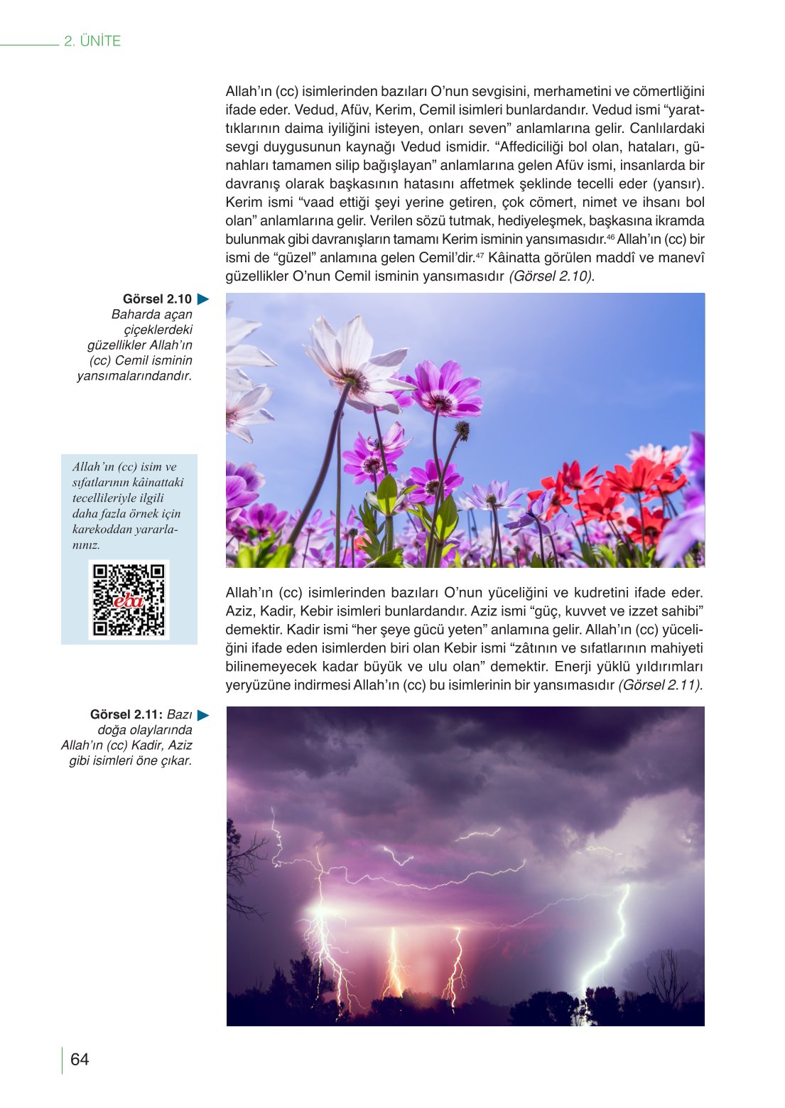 10. Sınıf Meb Yayınları Din Kültürü Ve Ahlak Bilgisi Ders Kitabı Sayfa 64 Cevapları