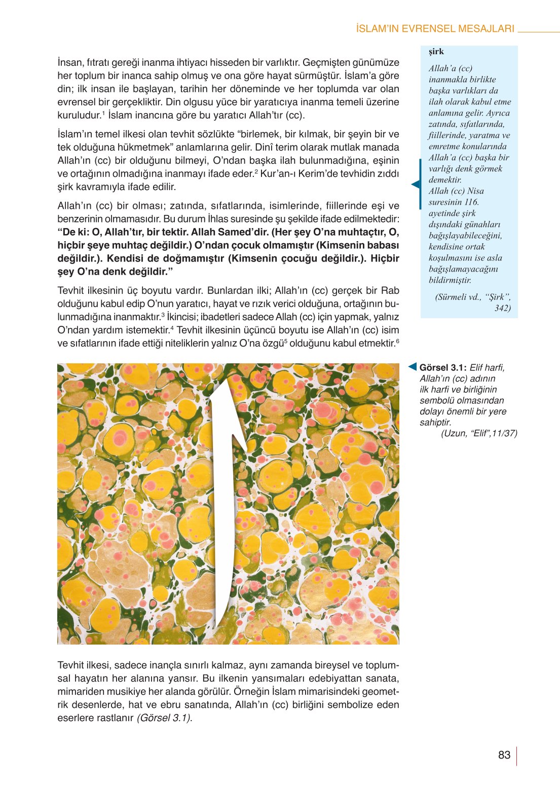 10. Sınıf Meb Yayınları Din Kültürü Ve Ahlak Bilgisi Ders Kitabı Sayfa 83 Cevapları