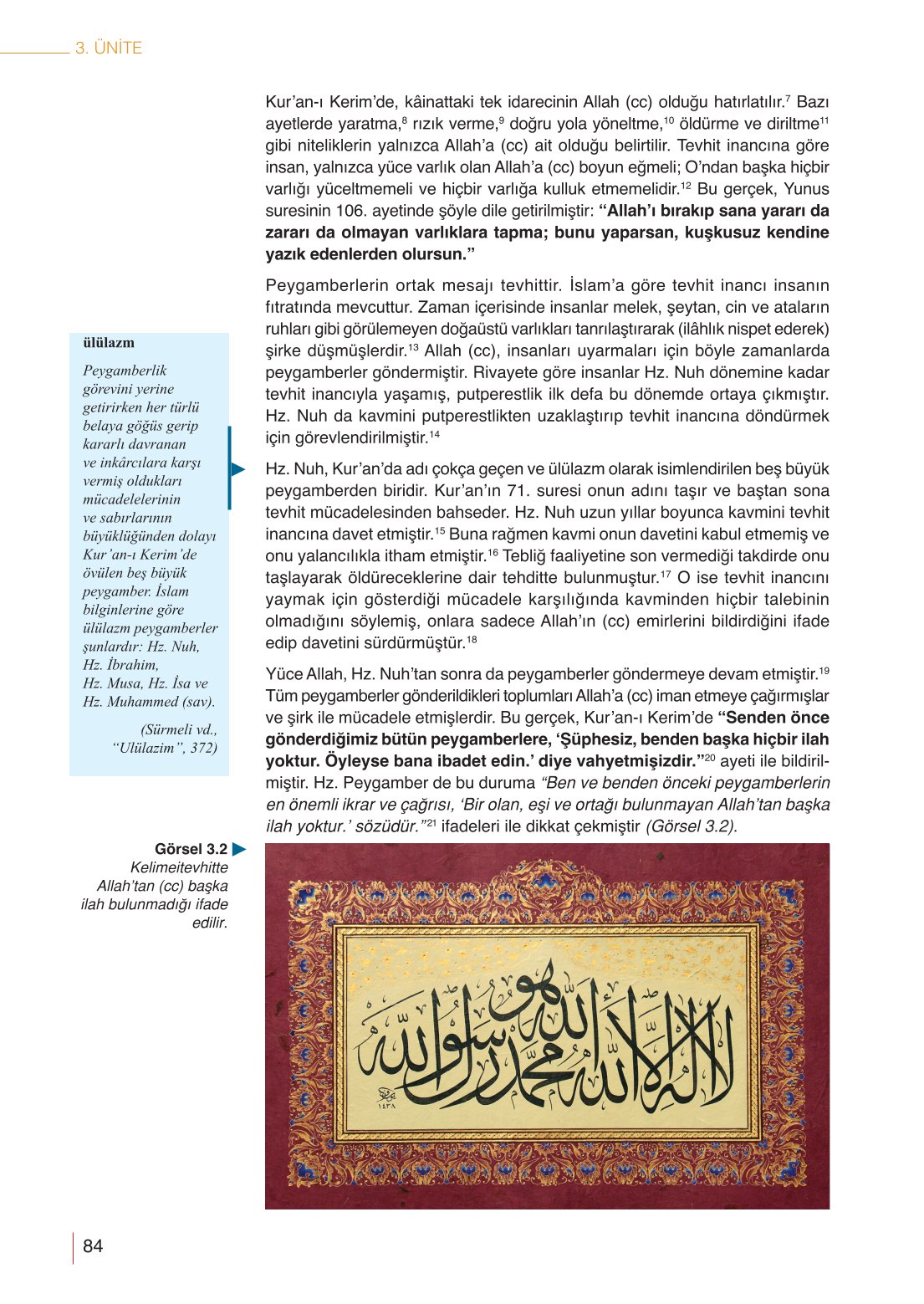 10. Sınıf Meb Yayınları Din Kültürü Ve Ahlak Bilgisi Ders Kitabı Sayfa 84 Cevapları