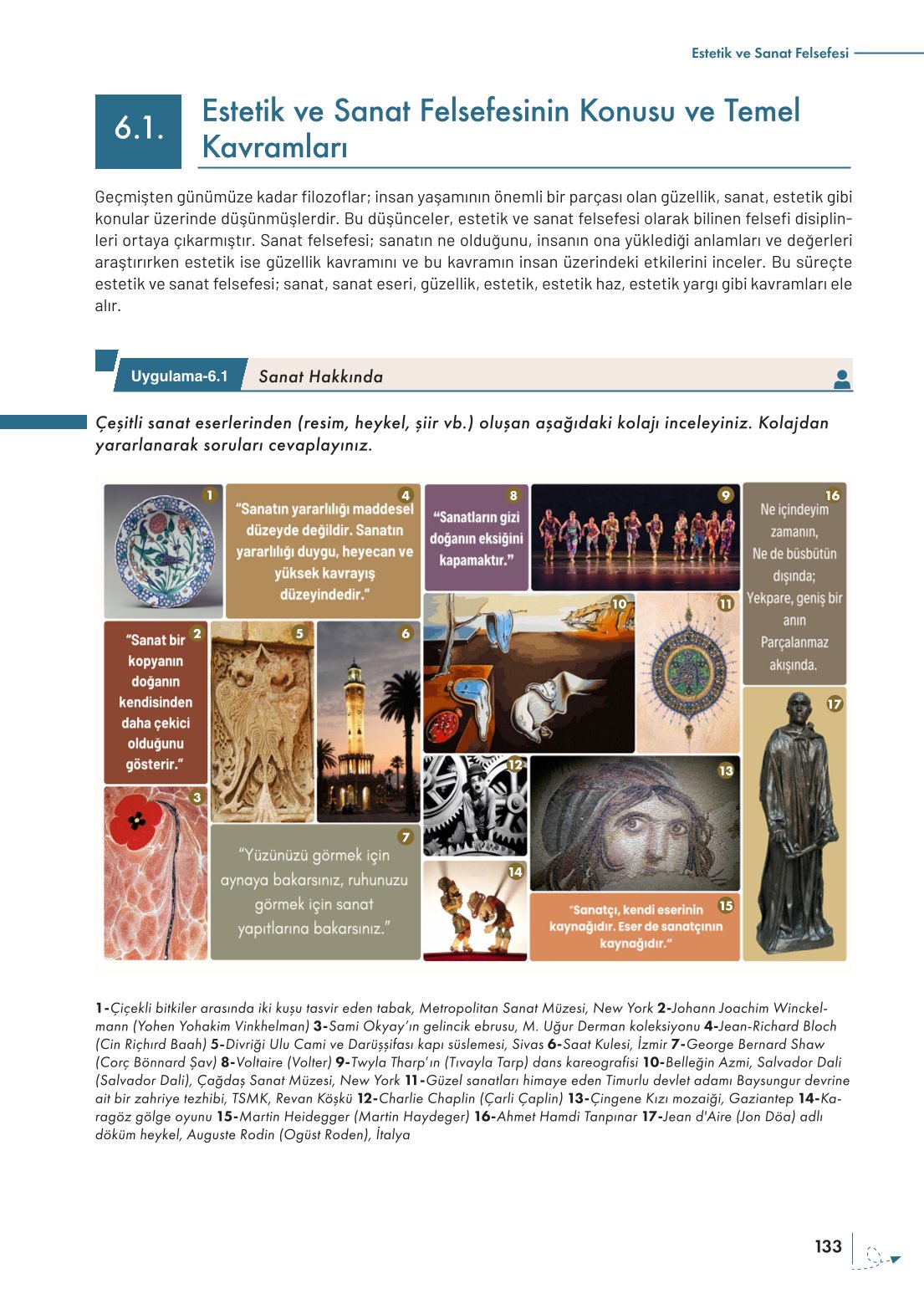 10. Sınıf Meb Yayınları Felsefe Ders Kitabı Sayfa 133 Cevapları