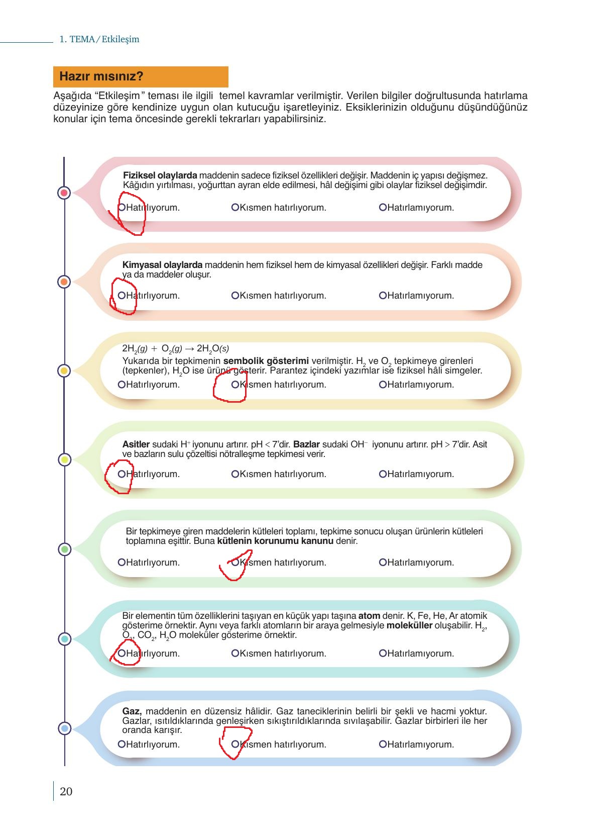 10. Sınıf Meb Yayınları Kimya Ders Kitabı Sayfa 20 Cevapları 10. Sınıf Meb Yayınları Kimya Ders Kitabı Sayfa 20 Cevapları