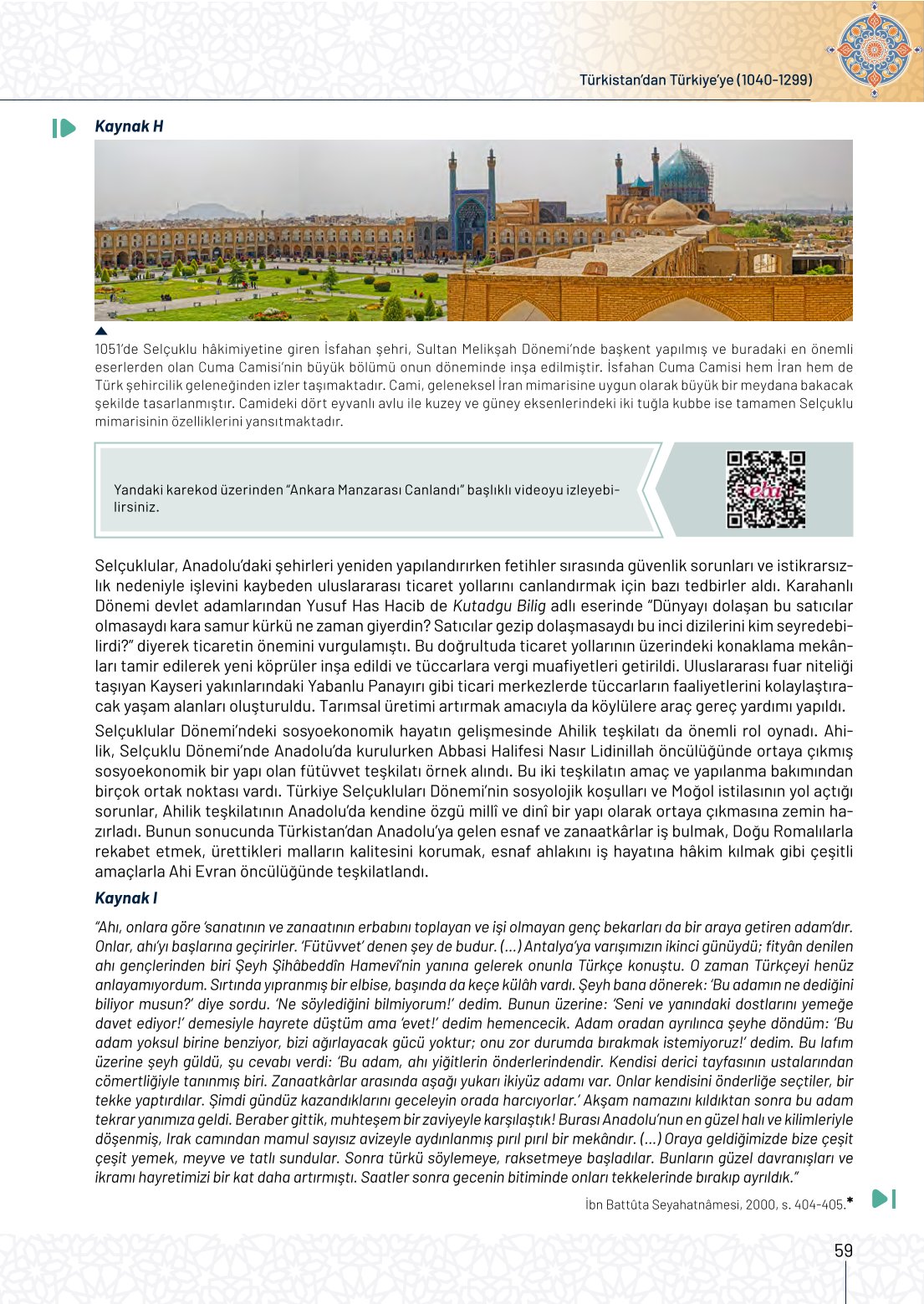 10. Sınıf Meb Yayınları Tarih Ders Kitabı Sayfa 59 Cevapları