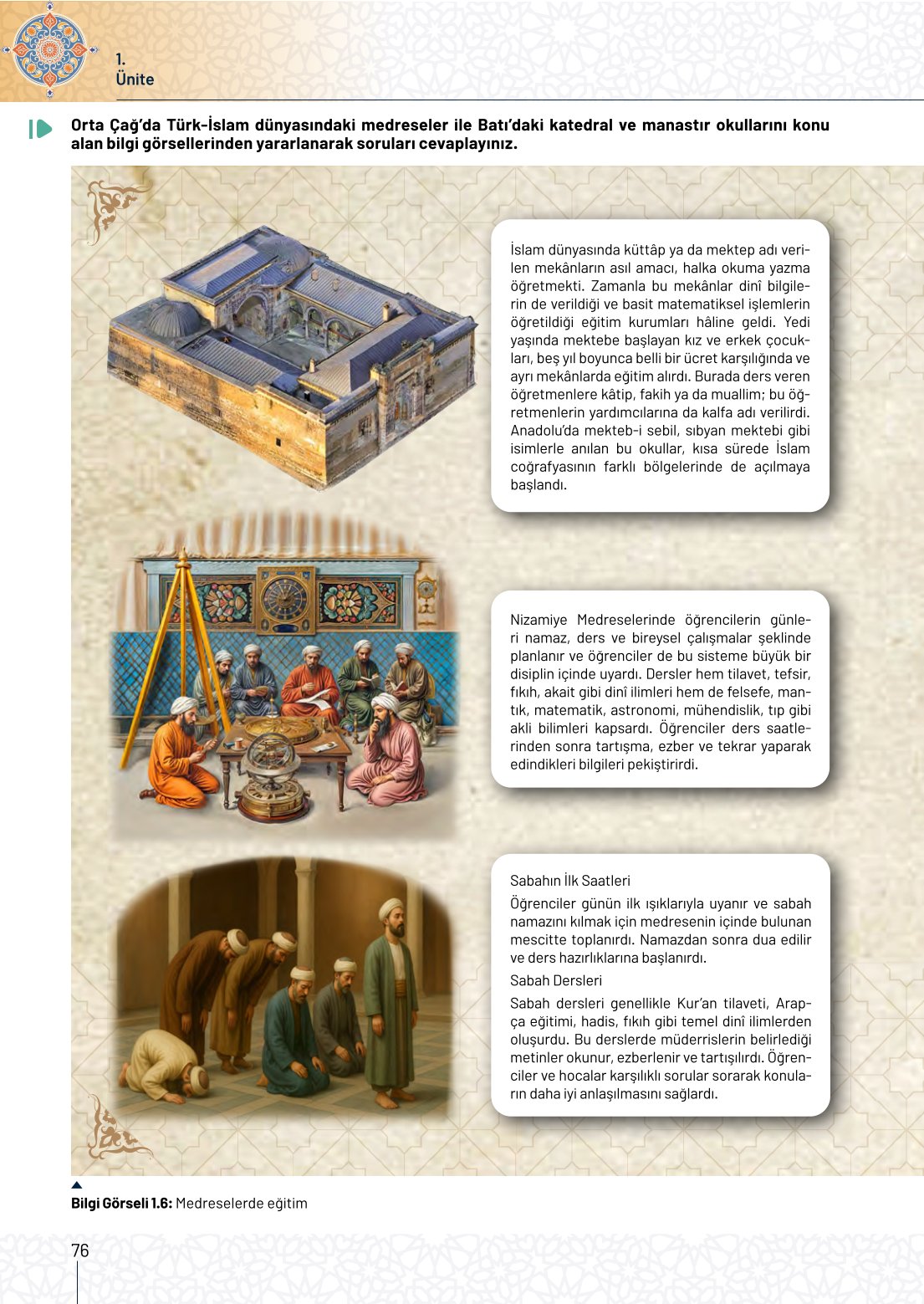 10. Sınıf Meb Yayınları Tarih Ders Kitabı Sayfa 76 Cevapları