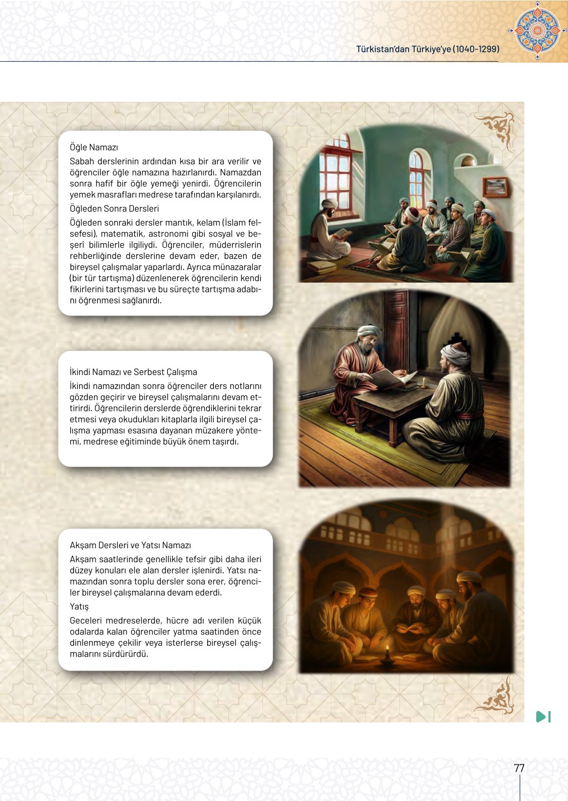 10. Sınıf Meb Yayınları Tarih Ders Kitabı Sayfa 77 Cevapları