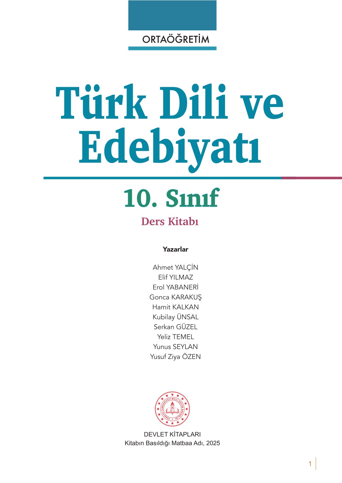 10. Sınıf Meb Yayınları Türk Dili Ve Edebiyatı Ders Kitabı Sayfa 1 Cevapları 10. Sınıf Meb Yayınları Türk Dili Ve Edebiyatı Ders Kitabı Sayfa 1 Cevapları