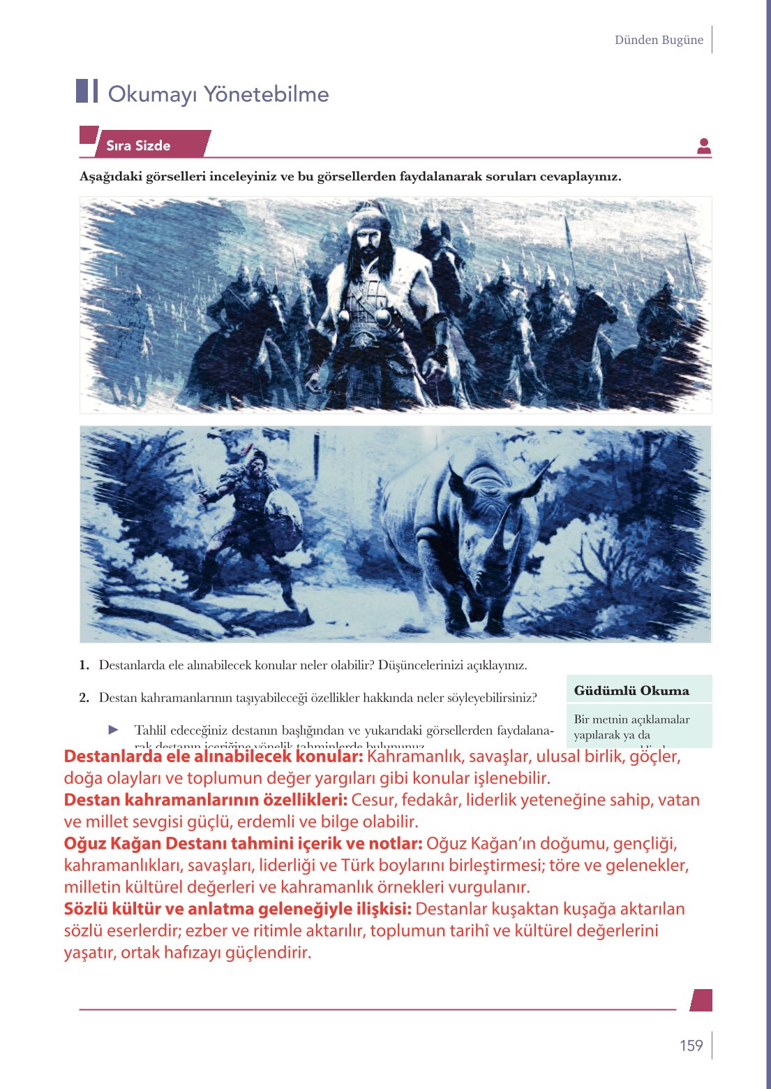 10. Sınıf Meb Yayınları Türk Dili Ve Edebiyatı Ders Kitabı Sayfa 159 Cevapları 10. Sınıf Meb Yayınları Türk Dili Ve Edebiyatı Ders Kitabı Sayfa 159 Cevapları