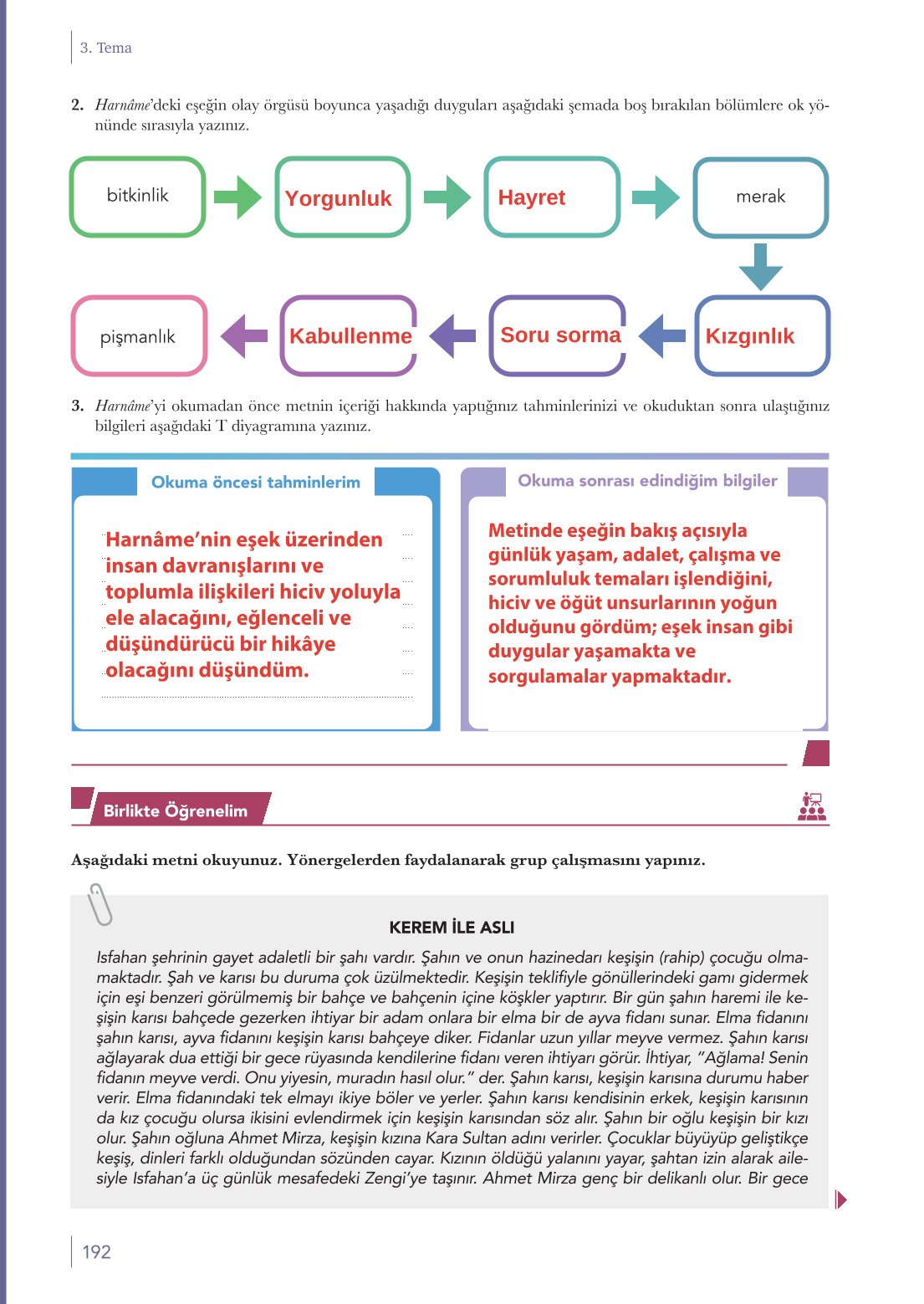 10. Sınıf Meb Yayınları Türk Dili Ve Edebiyatı Ders Kitabı Sayfa 192 Cevapları 10. Sınıf Meb Yayınları Türk Dili Ve Edebiyatı Ders Kitabı Sayfa 192 Cevapları