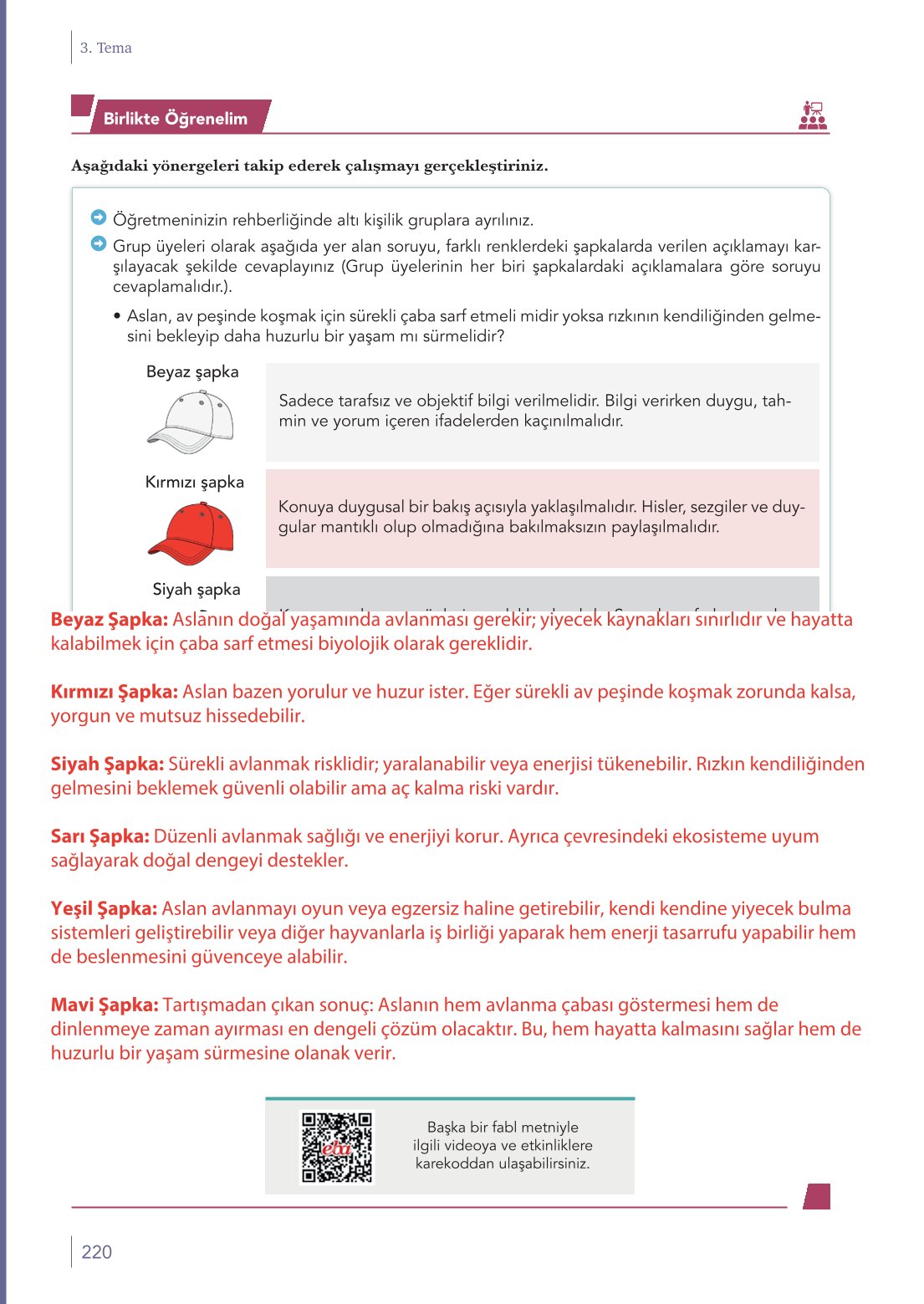10. Sınıf Meb Yayınları Türk Dili Ve Edebiyatı Ders Kitabı Sayfa 220 Cevapları