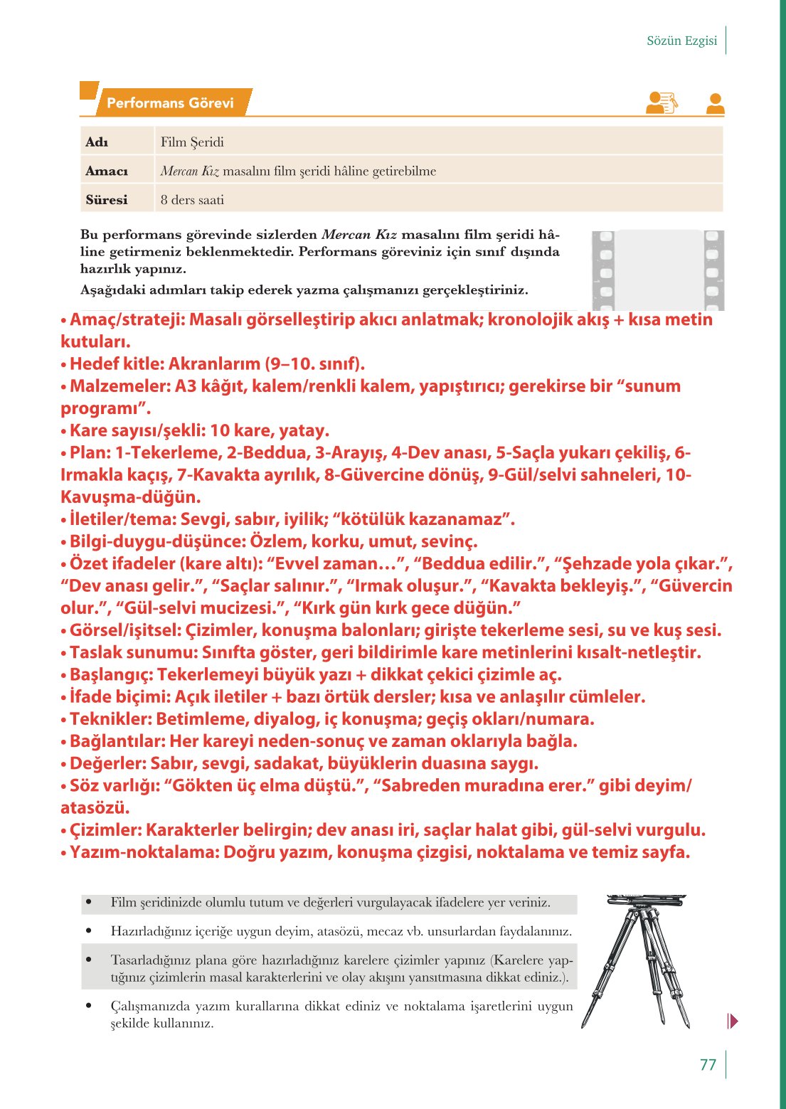 10. Sınıf Meb Yayınları Türk Dili Ve Edebiyatı Ders Kitabı Sayfa 77 Cevapları 10. Sınıf Meb Yayınları Türk Dili Ve Edebiyatı Ders Kitabı Sayfa 77 Cevapları
