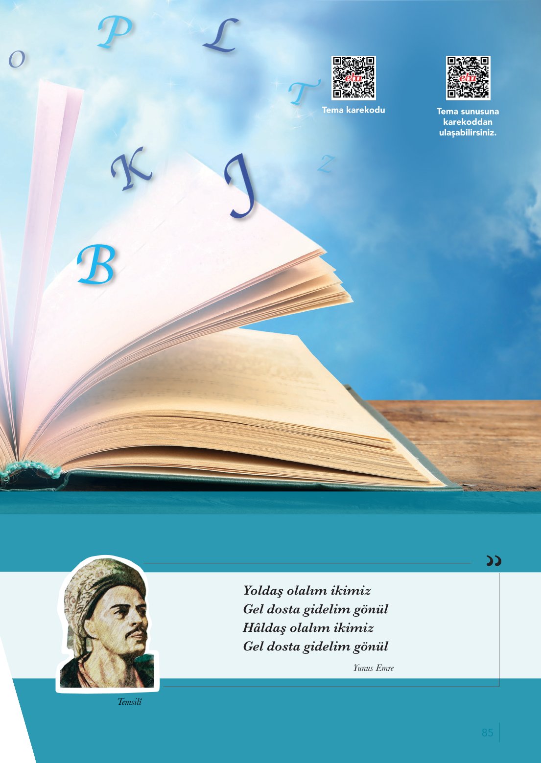10. Sınıf Meb Yayınları Türk Dili Ve Edebiyatı Ders Kitabı Sayfa 85 Cevapları