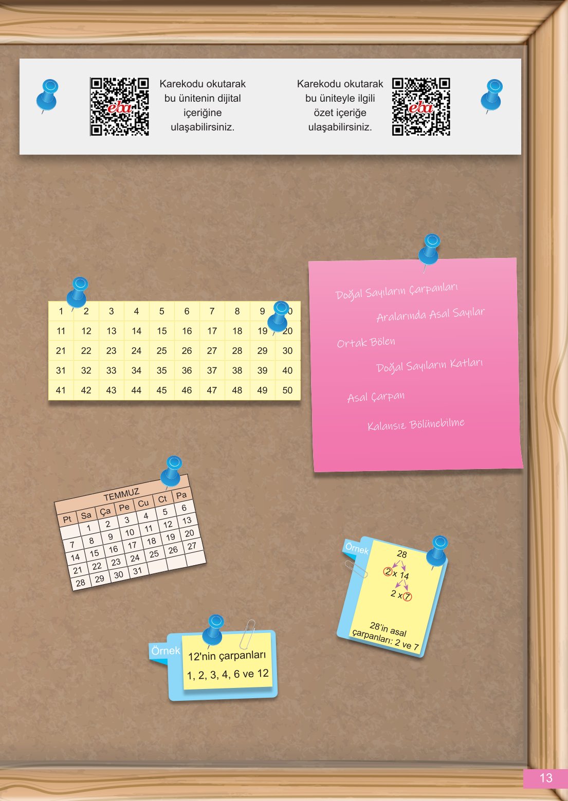 6. Sınıf Meb Yayınları Matematik Ders Kitabı Sayfa 13 Cevapları