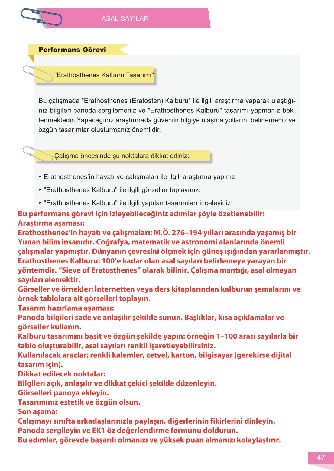 6. Sınıf Meb Yayınları Matematik Ders Kitabı Sayfa 47 Cevapları
