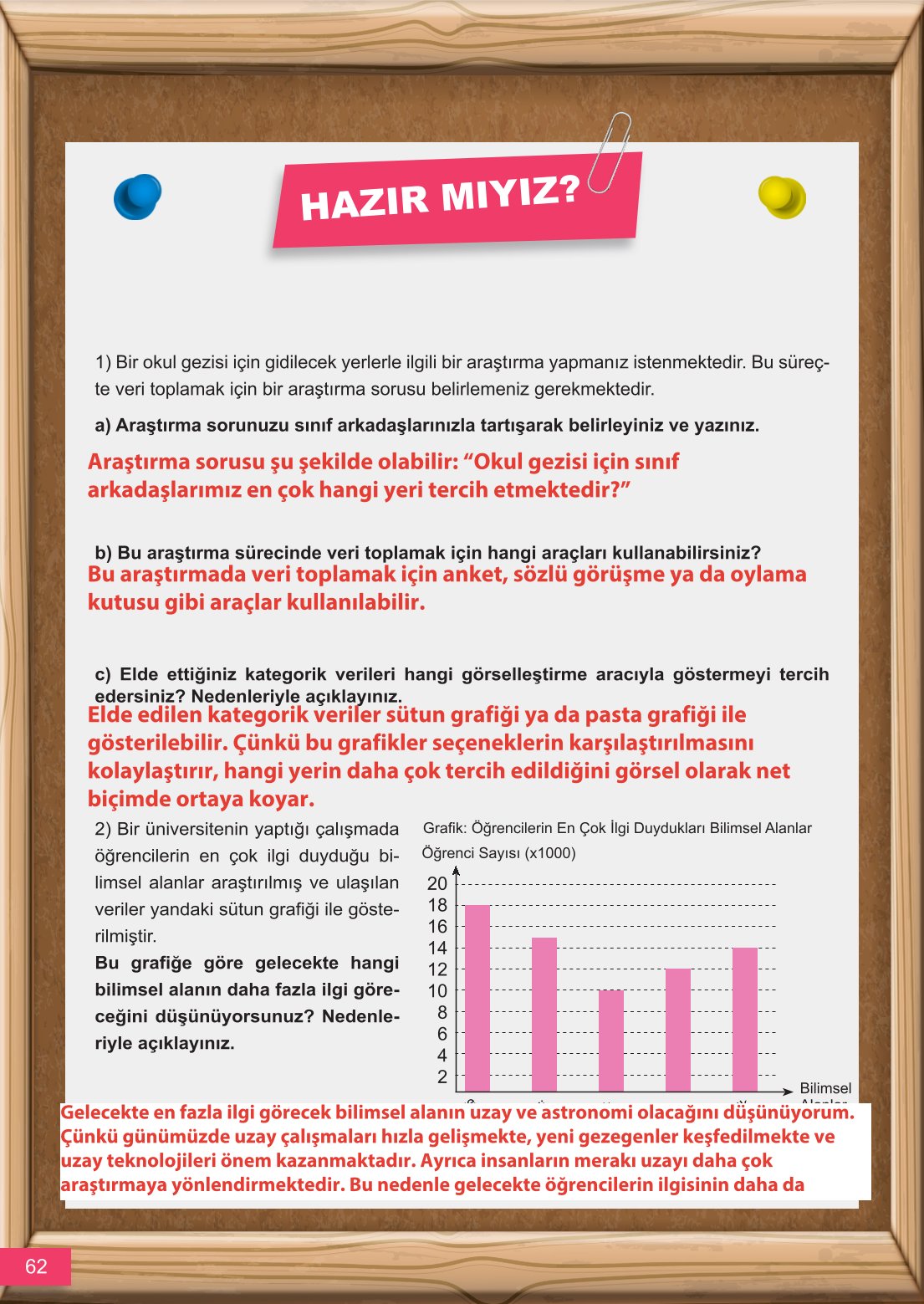 6. Sınıf Meb Yayınları Matematik Ders Kitabı Sayfa 62 Cevapları
