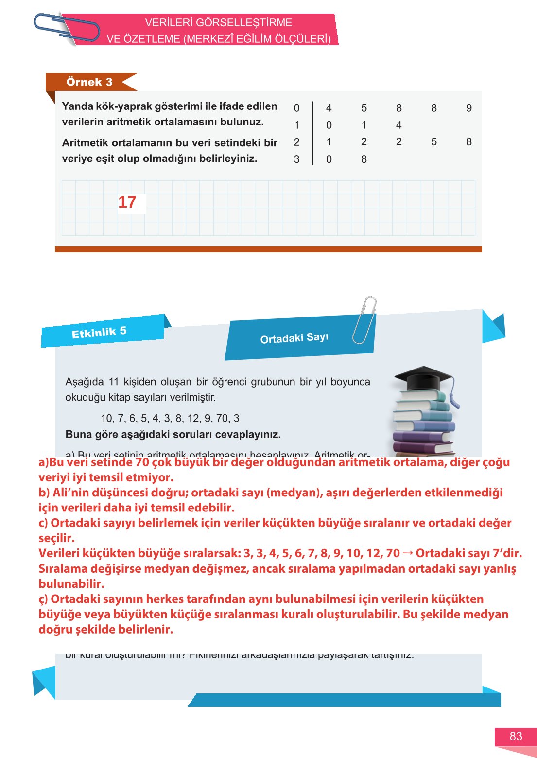 6. Sınıf Meb Yayınları Matematik Ders Kitabı Sayfa 83 Cevapları 6. Sınıf Meb Yayınları Matematik Ders Kitabı Sayfa 83 Cevapları