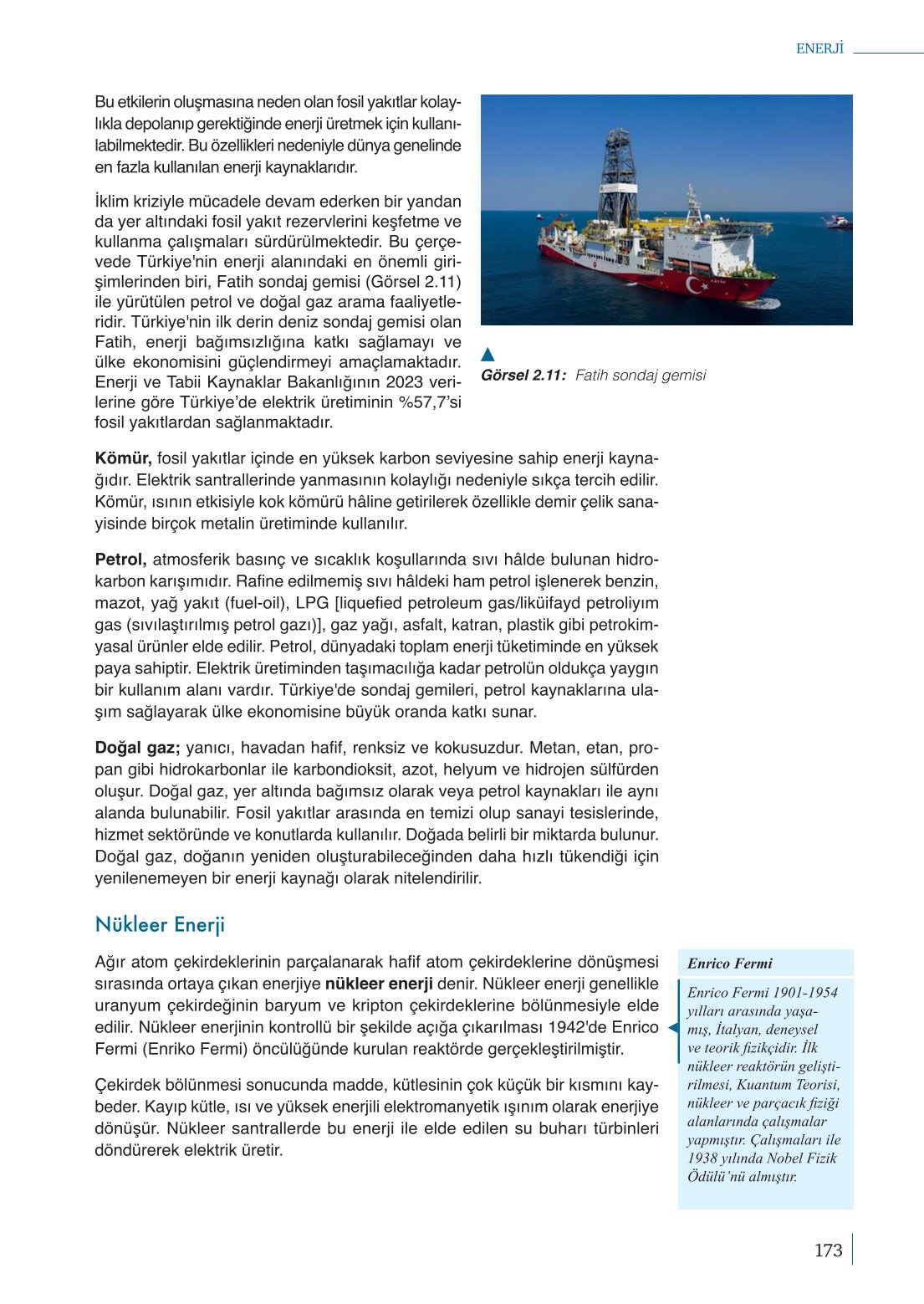 10. Sınıf Meb Yayınları Fizik Ders Kitabı Sayfa 173 Cevapları