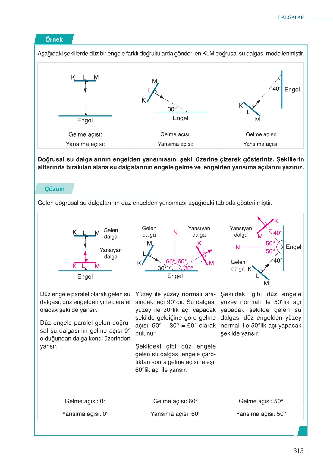 10. Sınıf Meb Yayınları Fizik Ders Kitabı Sayfa 313 Cevapları 10. Sınıf Meb Yayınları Fizik Ders Kitabı Sayfa 313 Cevapları