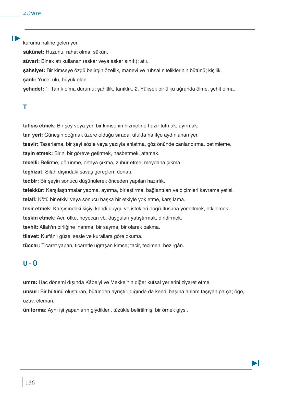 10. Sınıf Meb Yayınları Peygamberimizin Hayatı Ders Kitabı Sayfa 136 Cevapları