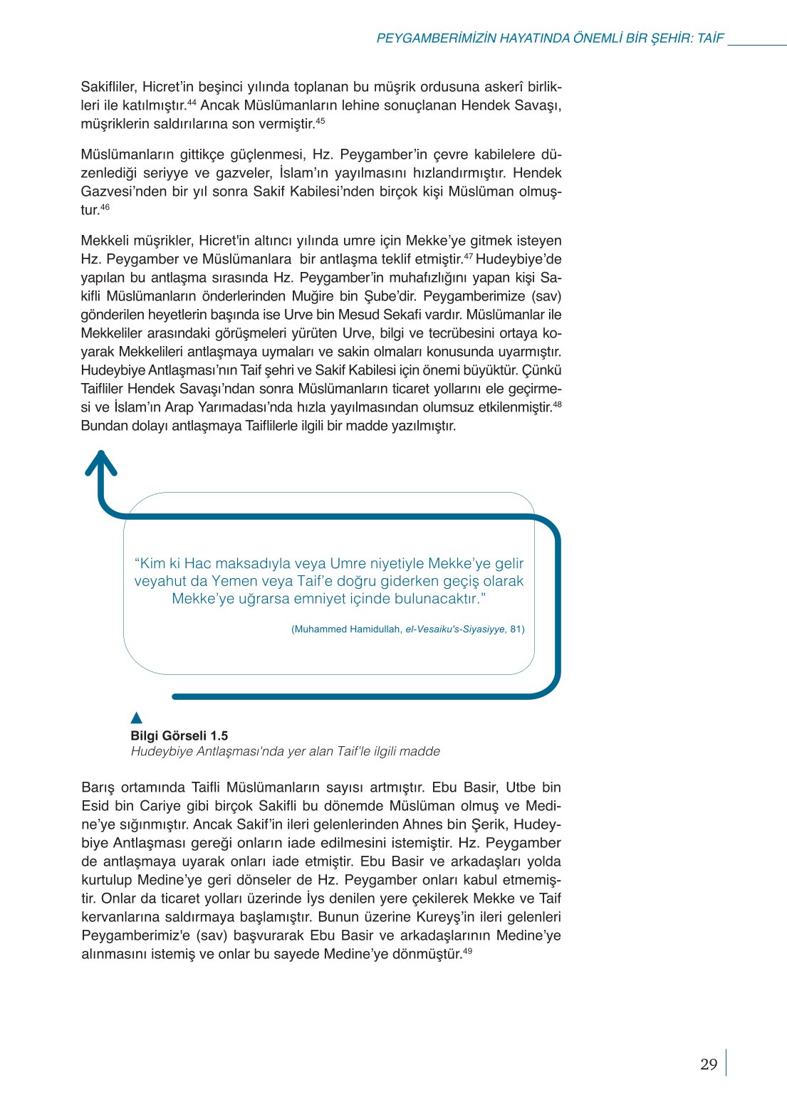 10. Sınıf Meb Yayınları Peygamberimizin Hayatı Ders Kitabı Sayfa 29 Cevapları