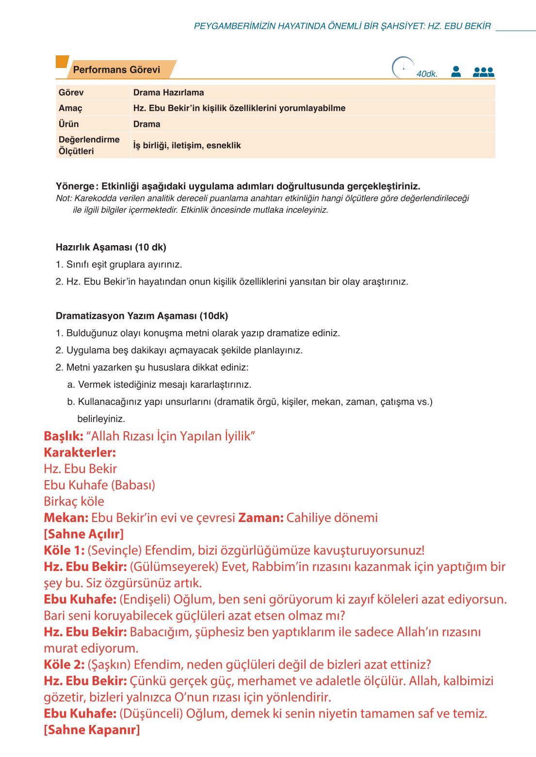 10. Sınıf Meb Yayınları Peygamberimizin Hayatı Ders Kitabı Sayfa 65 Cevapları