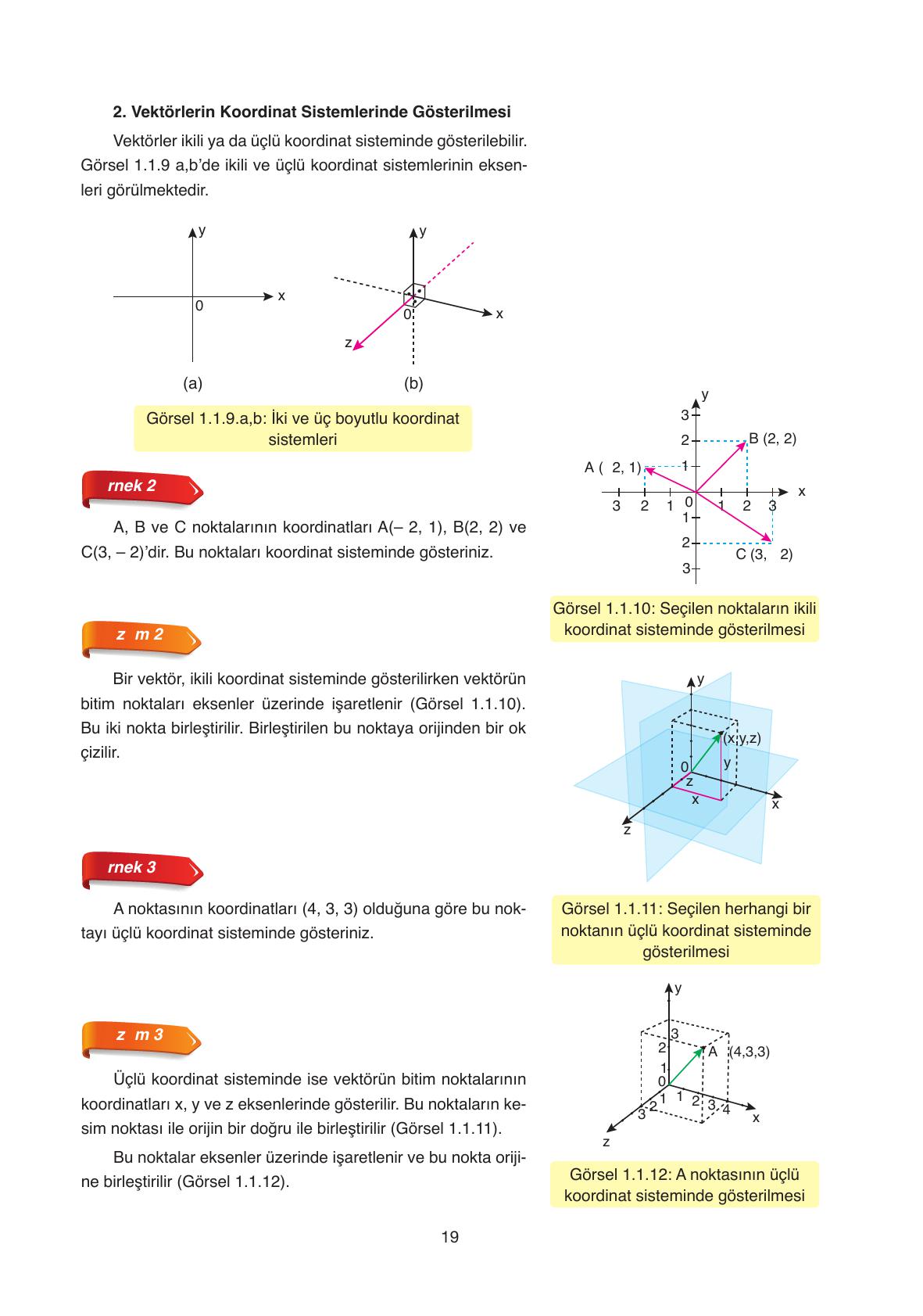 11. Sınıf Ata Yayıncılık Fizik Ders Kitabı Sayfa 19 Cevapları