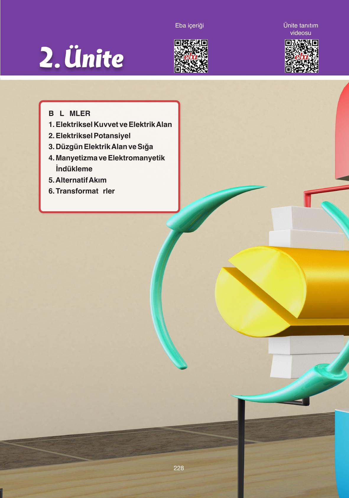11. Sınıf Ata Yayıncılık Fizik Ders Kitabı Sayfa 228 Cevapları