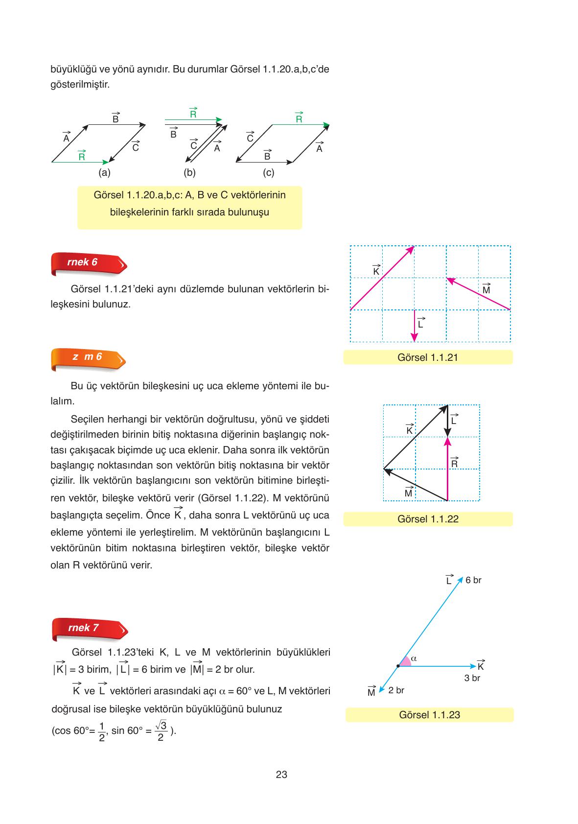 11. Sınıf Ata Yayıncılık Fizik Ders Kitabı Sayfa 23 Cevapları 11. Sınıf Ata Yayıncılık Fizik Ders Kitabı Sayfa 23 Cevapları