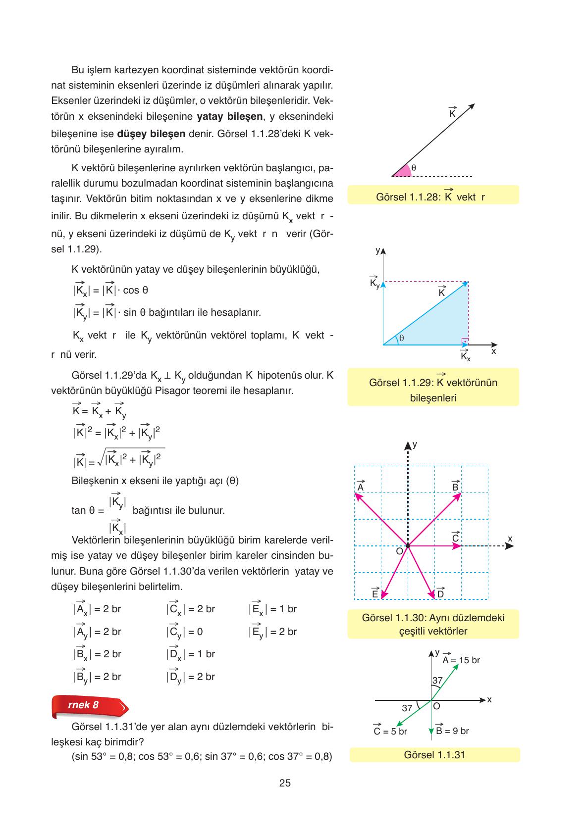 11. Sınıf Ata Yayıncılık Fizik Ders Kitabı Sayfa 25 Cevapları 11. Sınıf Ata Yayıncılık Fizik Ders Kitabı Sayfa 25 Cevapları
