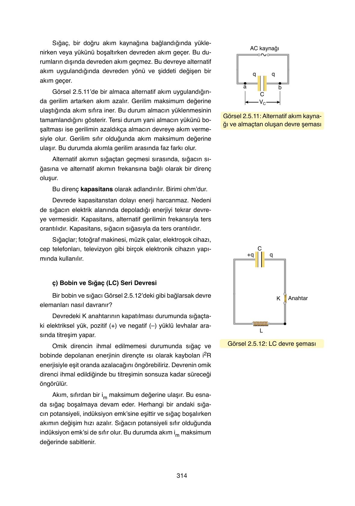 11. Sınıf Ata Yayıncılık Fizik Ders Kitabı Sayfa 314 Cevapları 11. Sınıf Ata Yayıncılık Fizik Ders Kitabı Sayfa 314 Cevapları