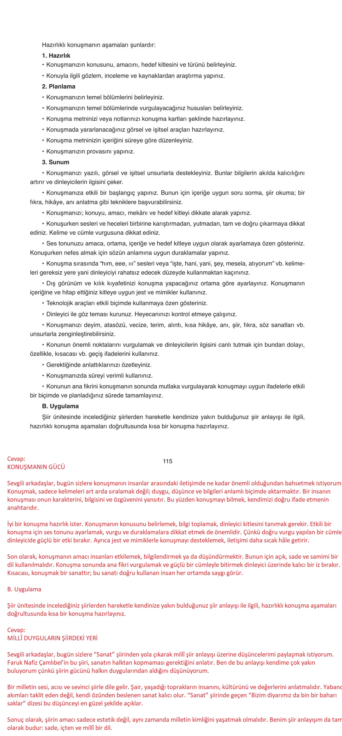 11. Sınıf Ata Yayıncılık Türk Dili Ve Edebiyatı Ders Kitabı Sayfa 115 Cevapları 11. Sınıf Ata Yayıncılık Türk Dili Ve Edebiyatı Ders Kitabı Sayfa 115 Cevapları