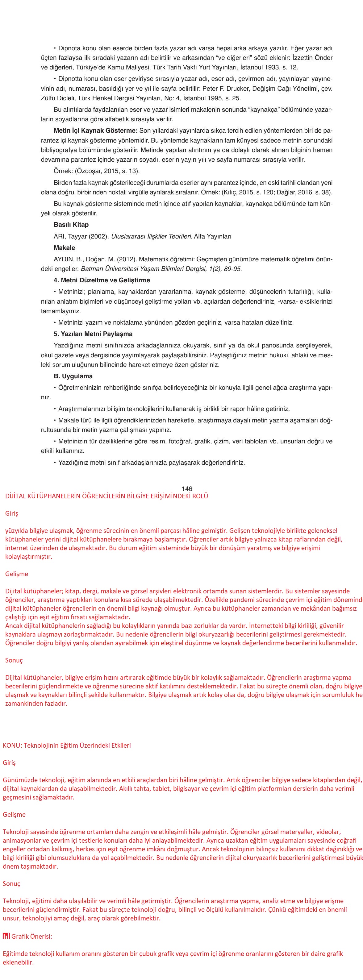11. Sınıf Ata Yayıncılık Türk Dili Ve Edebiyatı Ders Kitabı Sayfa 146 Cevapları 11. Sınıf Ata Yayıncılık Türk Dili Ve Edebiyatı Ders Kitabı Sayfa 146 Cevapları
