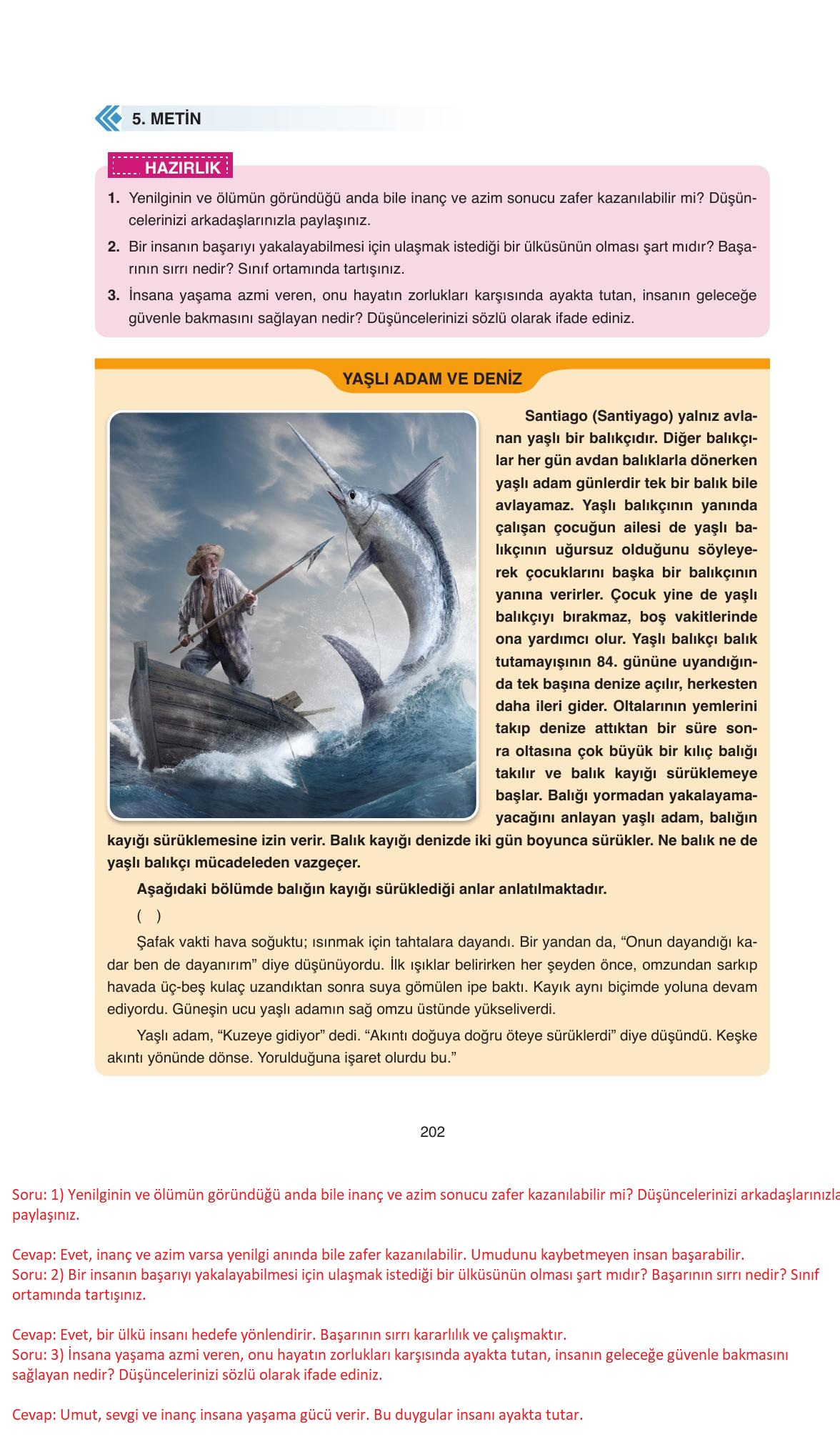 11. Sınıf Ata Yayıncılık Türk Dili Ve Edebiyatı Ders Kitabı Sayfa 202 Cevapları 11. Sınıf Ata Yayıncılık Türk Dili Ve Edebiyatı Ders Kitabı Sayfa 202 Cevapları