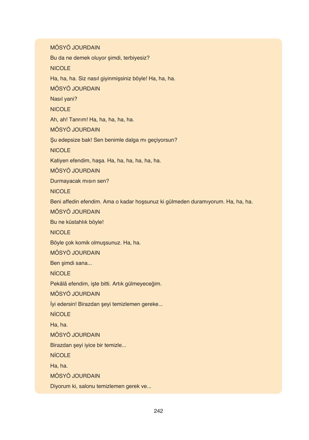 11. Sınıf Ata Yayıncılık Türk Dili Ve Edebiyatı Ders Kitabı Sayfa 242 Cevapları