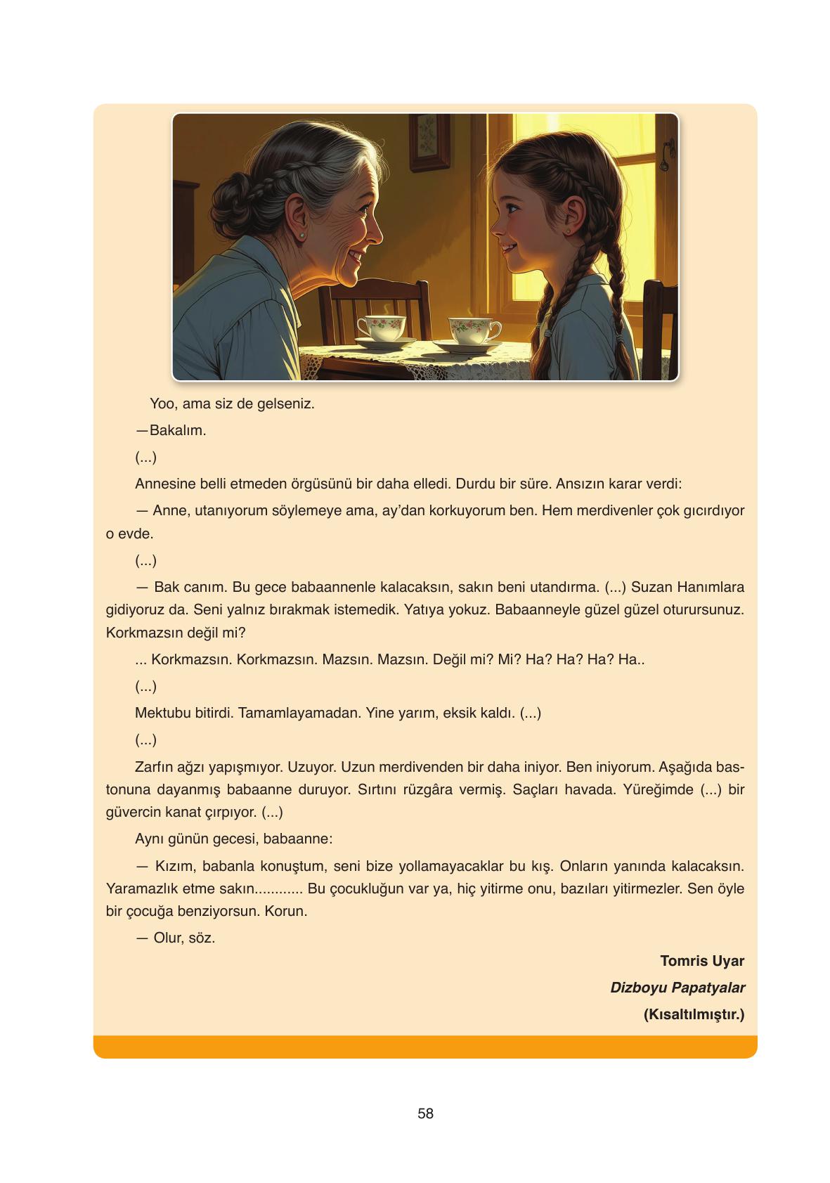 11. Sınıf Ata Yayıncılık Türk Dili Ve Edebiyatı Ders Kitabı Sayfa 58 Cevapları 11. Sınıf Ata Yayıncılık Türk Dili Ve Edebiyatı Ders Kitabı Sayfa 58 Cevapları