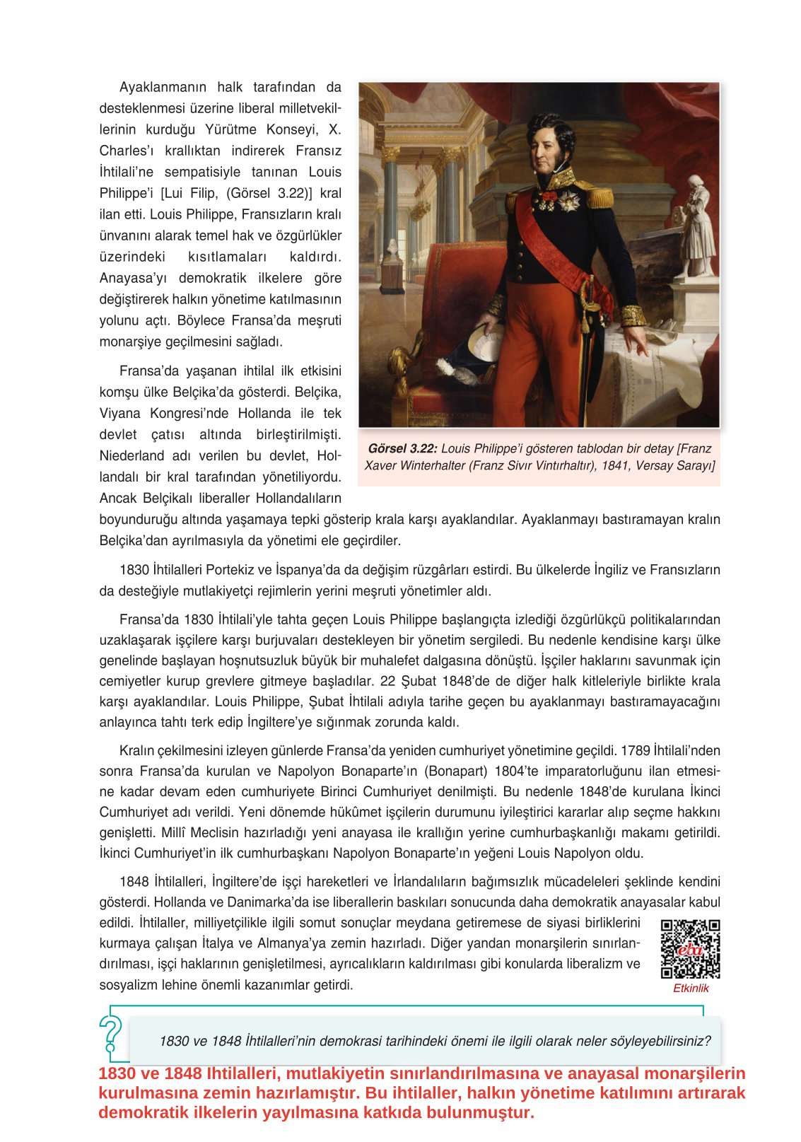 11. Sınıf Ders Destek Yayınları Tarih Ders Kitabı Sayfa 118 Cevapları