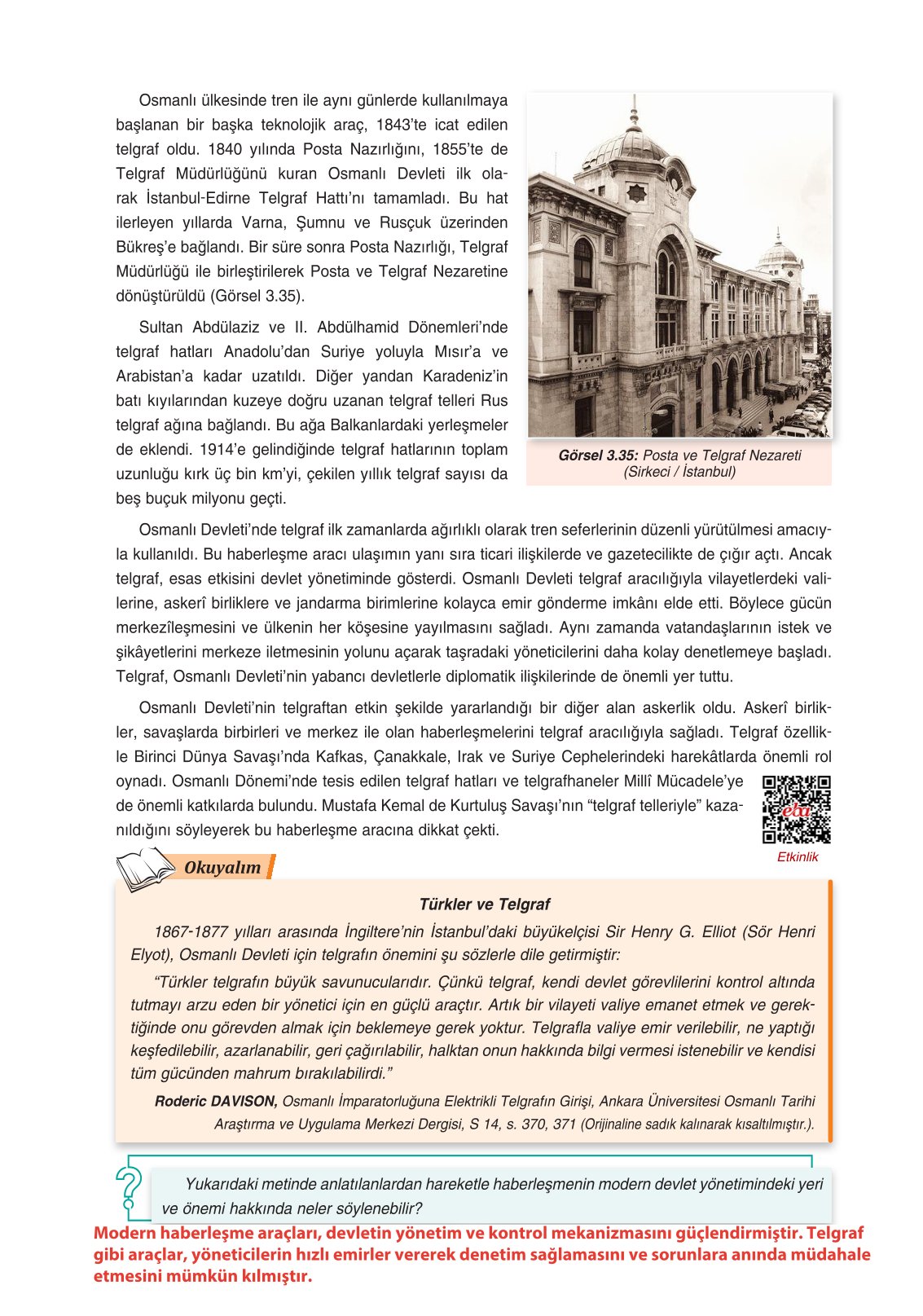 11. Sınıf Ders Destek Yayınları Tarih Ders Kitabı Sayfa 130 Cevapları