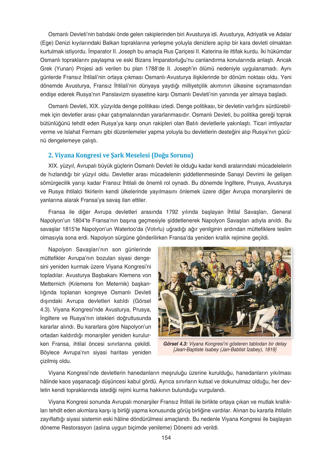 11. Sınıf Ders Destek Yayınları Tarih Ders Kitabı Sayfa 154 Cevapları