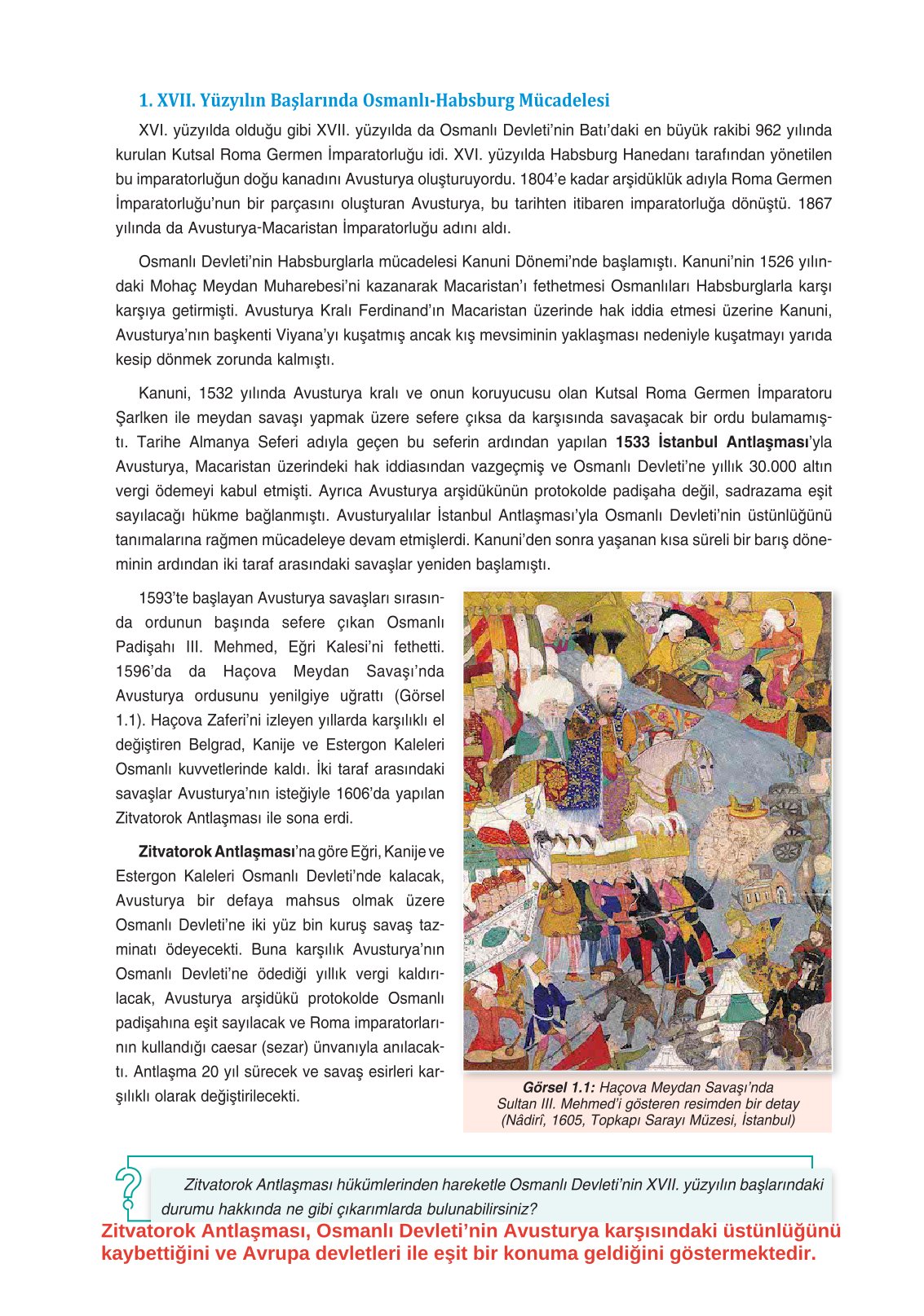 11. Sınıf Ders Destek Yayınları Tarih Ders Kitabı Sayfa 18 Cevapları