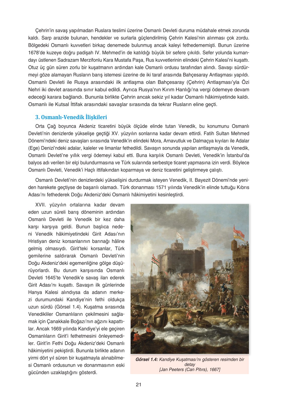 11. Sınıf Ders Destek Yayınları Tarih Ders Kitabı Sayfa 21 Cevapları