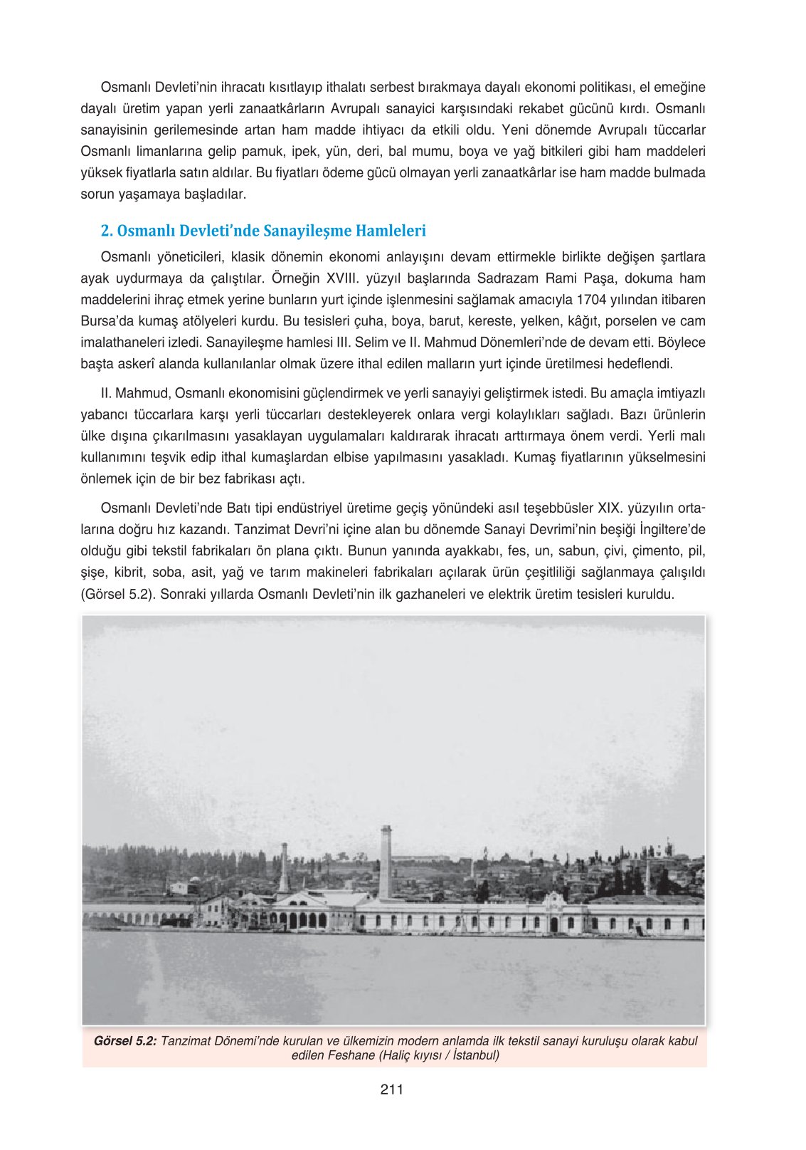 11. Sınıf Ders Destek Yayınları Tarih Ders Kitabı Sayfa 211 Cevapları