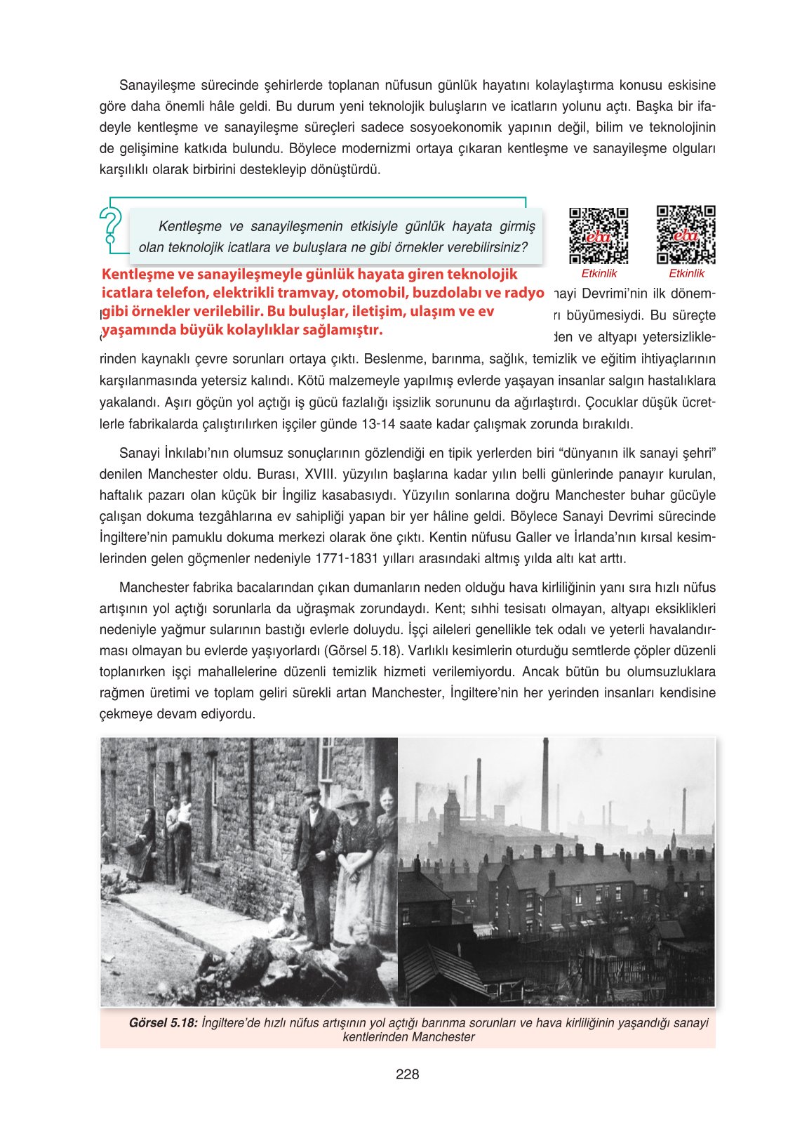 11. Sınıf Ders Destek Yayınları Tarih Ders Kitabı Sayfa 228 Cevapları