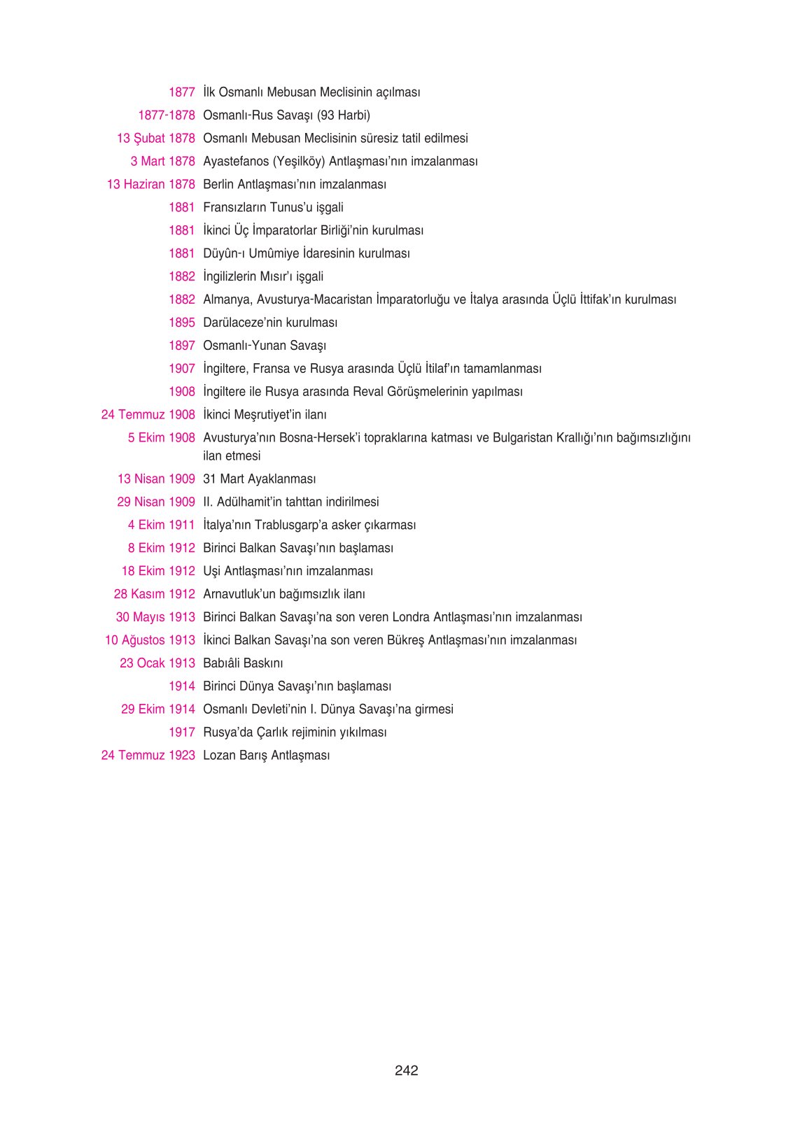 11. Sınıf Ders Destek Yayınları Tarih Ders Kitabı Sayfa 242 Cevapları 11. Sınıf Ders Destek Yayınları Tarih Ders Kitabı Sayfa 242 Cevapları