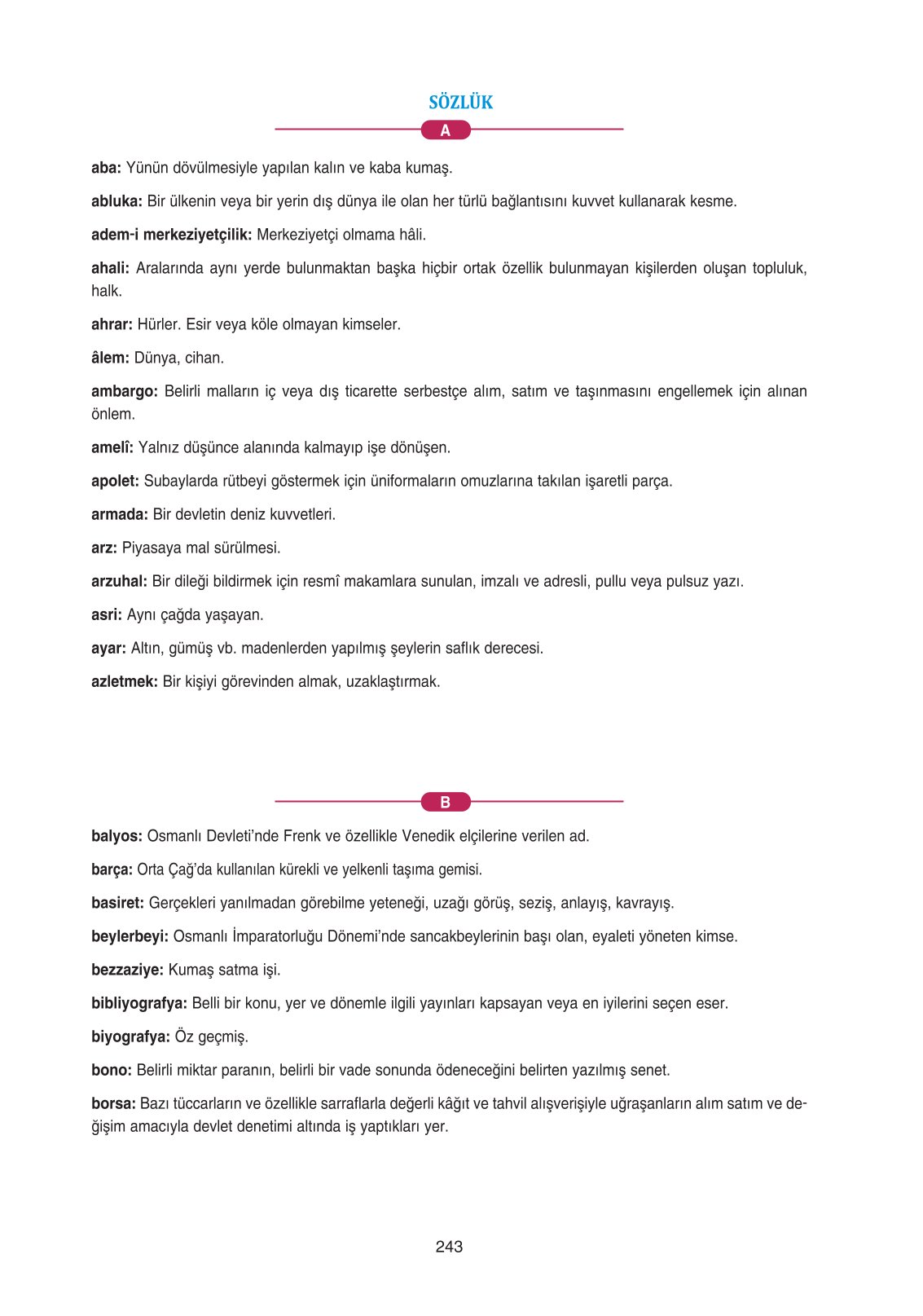 11. Sınıf Ders Destek Yayınları Tarih Ders Kitabı Sayfa 243 Cevapları 11. Sınıf Ders Destek Yayınları Tarih Ders Kitabı Sayfa 243 Cevapları