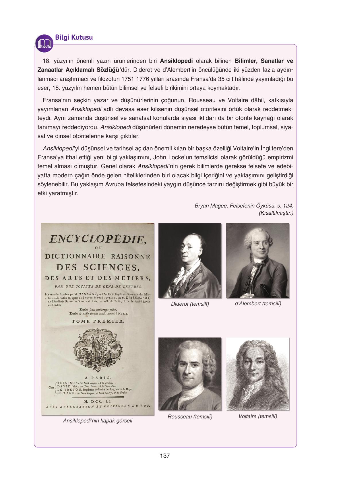 11. Sınıf Hisar Yayıncılık Felsefe Ders Kitabı Sayfa 138 Cevapları