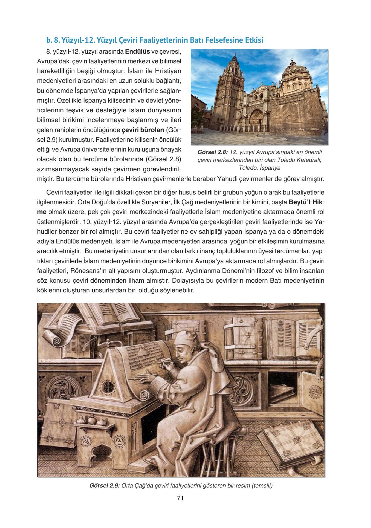 11. Sınıf Hisar Yayıncılık Felsefe Ders Kitabı Sayfa 72 Cevapları