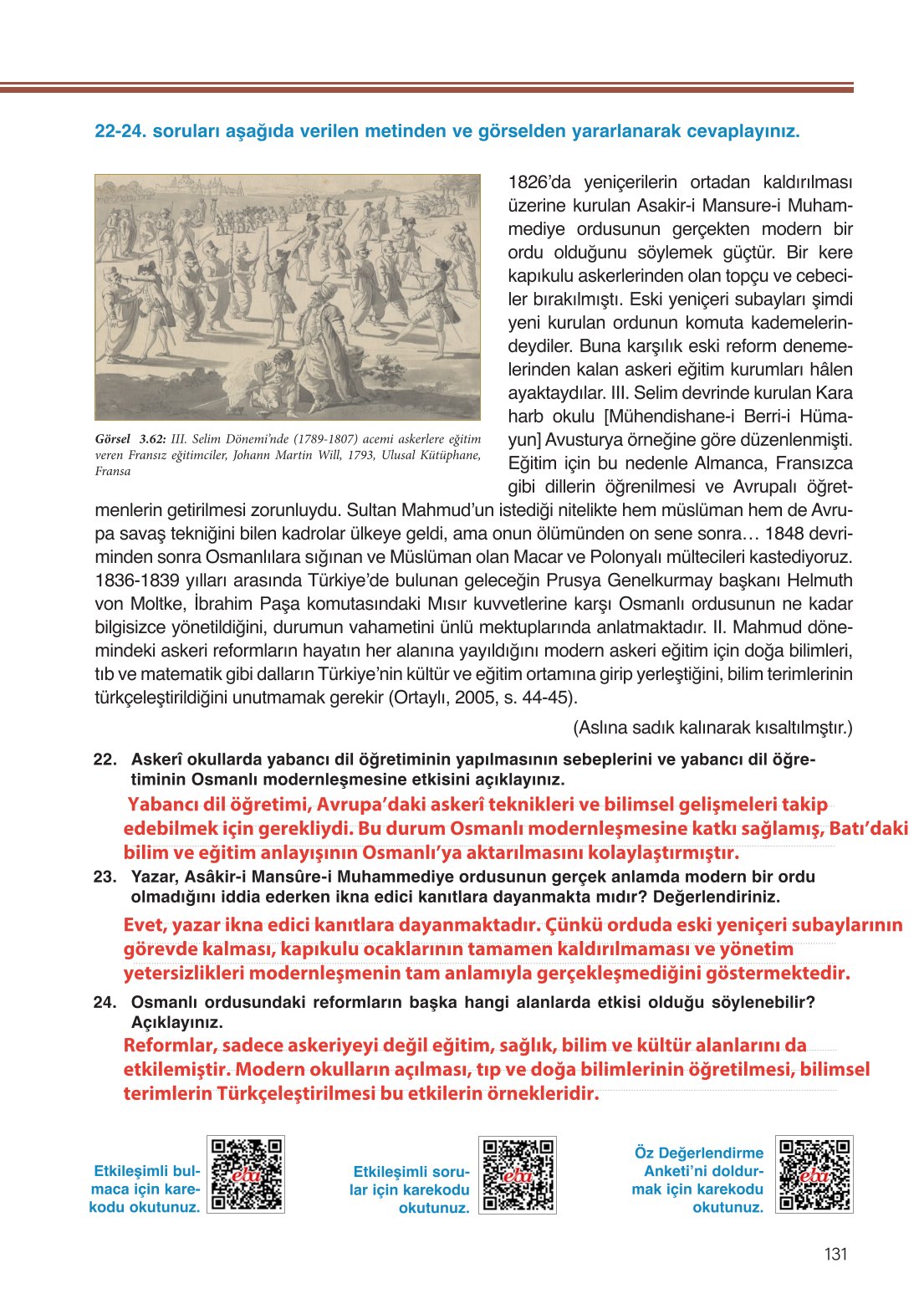 11. Sınıf Meb Yayınları Coğrafya Ders Kitabı Sayfa 131 Cevapları