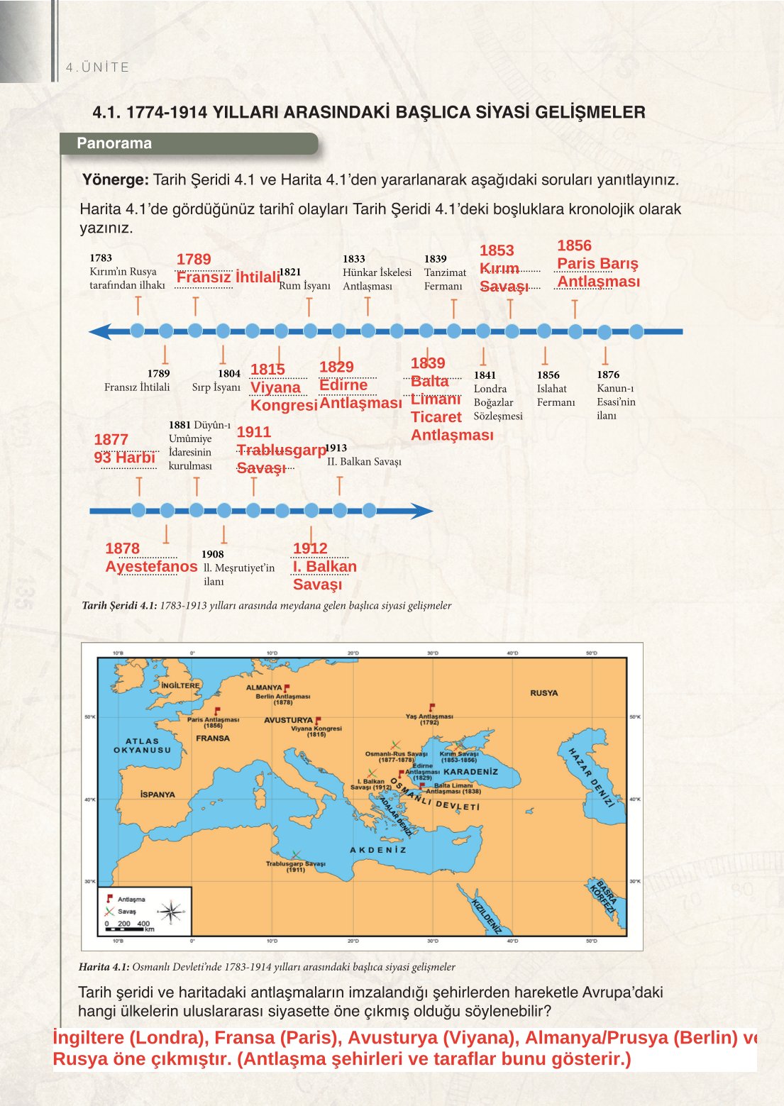 11. Sınıf Meb Yayınları Coğrafya Ders Kitabı Sayfa 134 Cevapları