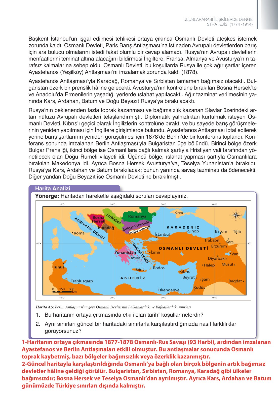 11. Sınıf Meb Yayınları Coğrafya Ders Kitabı Sayfa 149 Cevapları