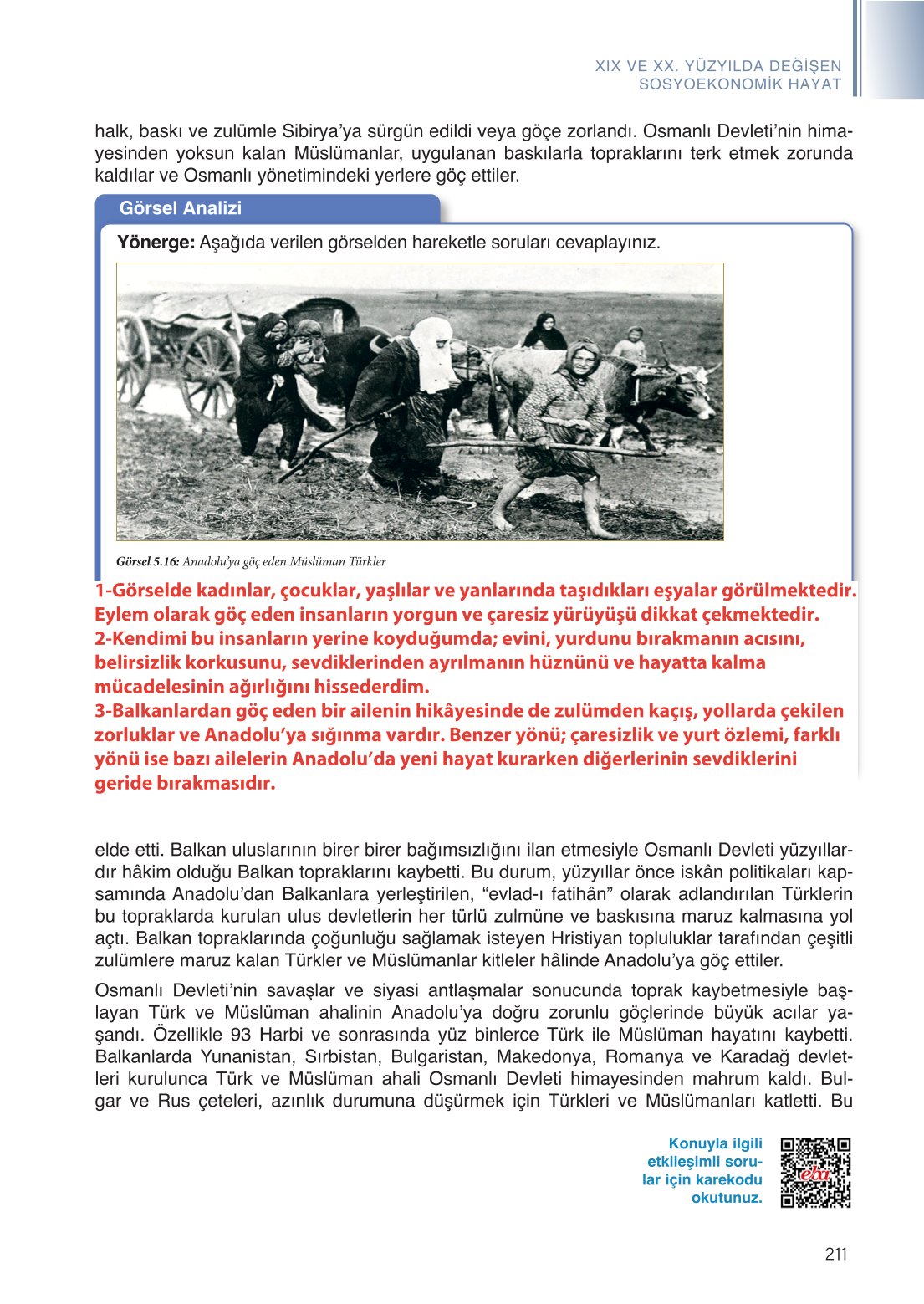 11. Sınıf Meb Yayınları Coğrafya Ders Kitabı Sayfa 211 Cevapları